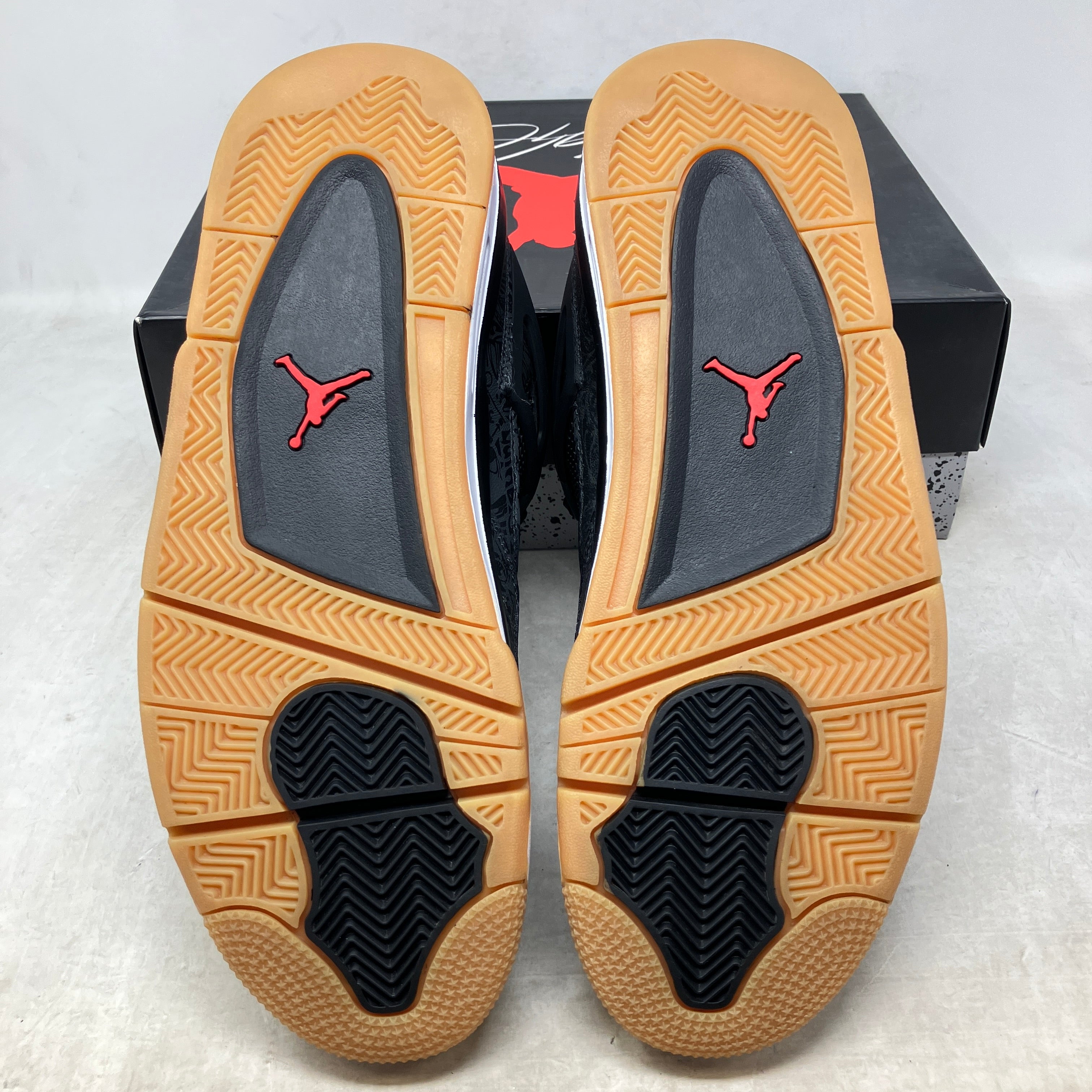 Jordan 4 Retro Laser Black Gum