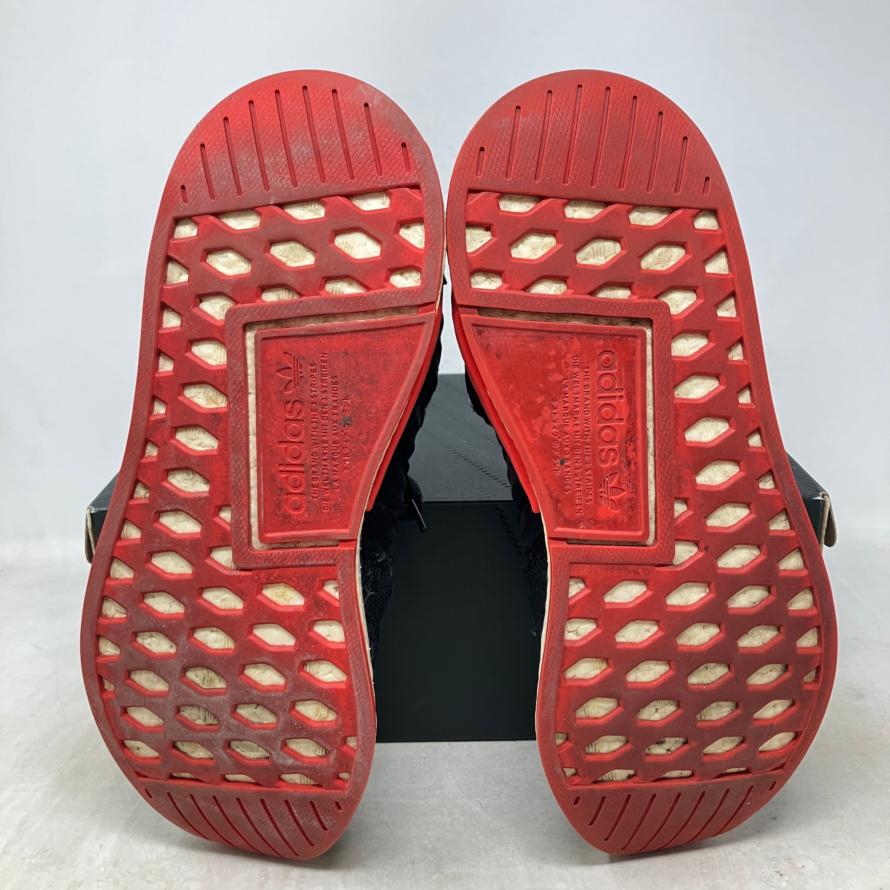 adidas NMD R2 Core Black Red Two Toned