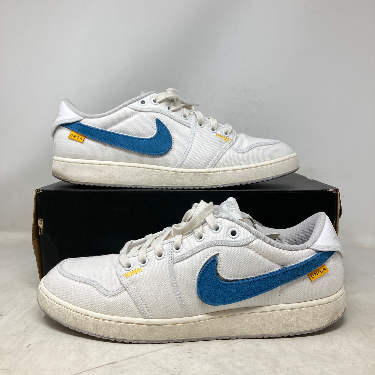 Jordan 1 Retro AJKO Low SP Union White Canvas
