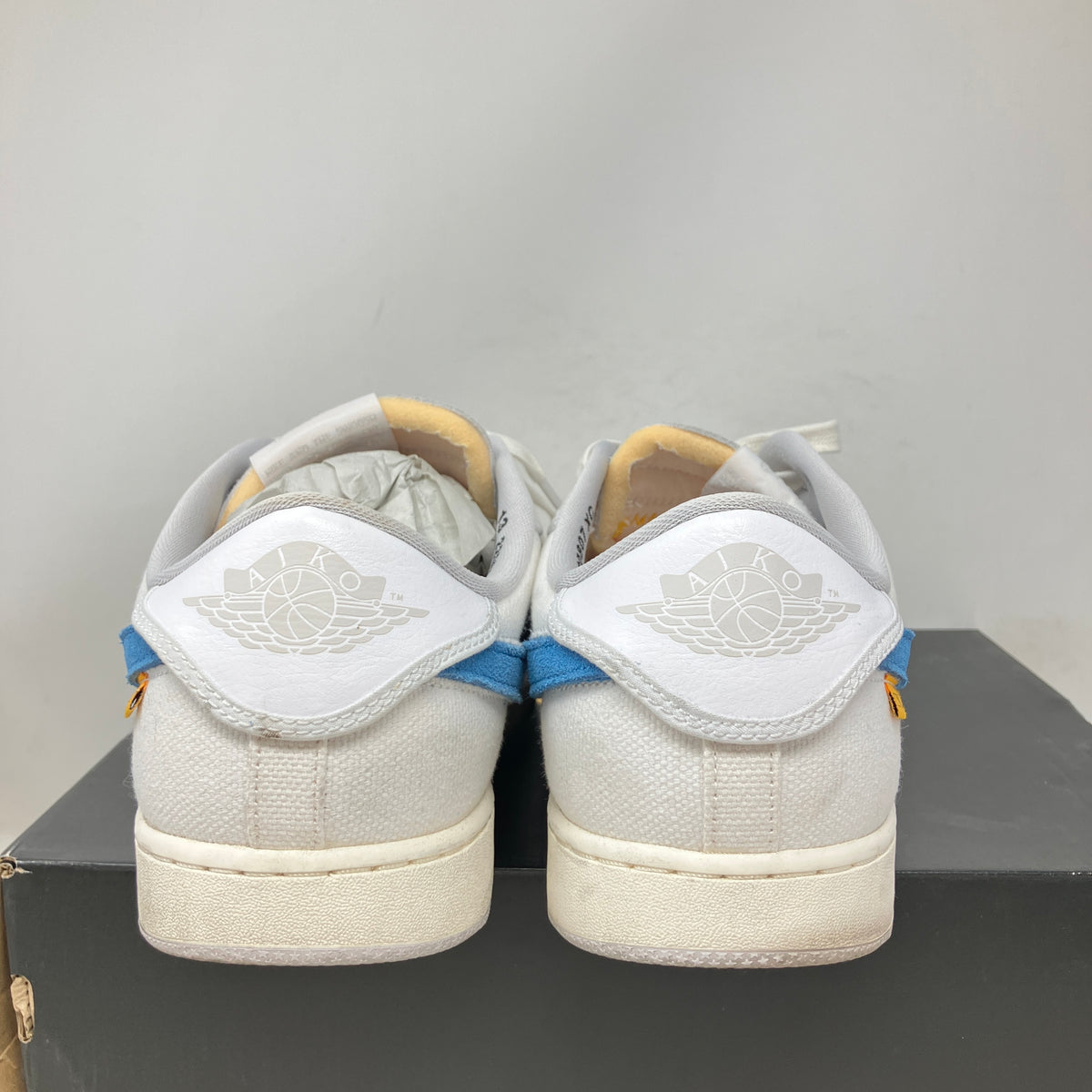 Jordan 1 Retro AJKO Low SP Union White Canvas