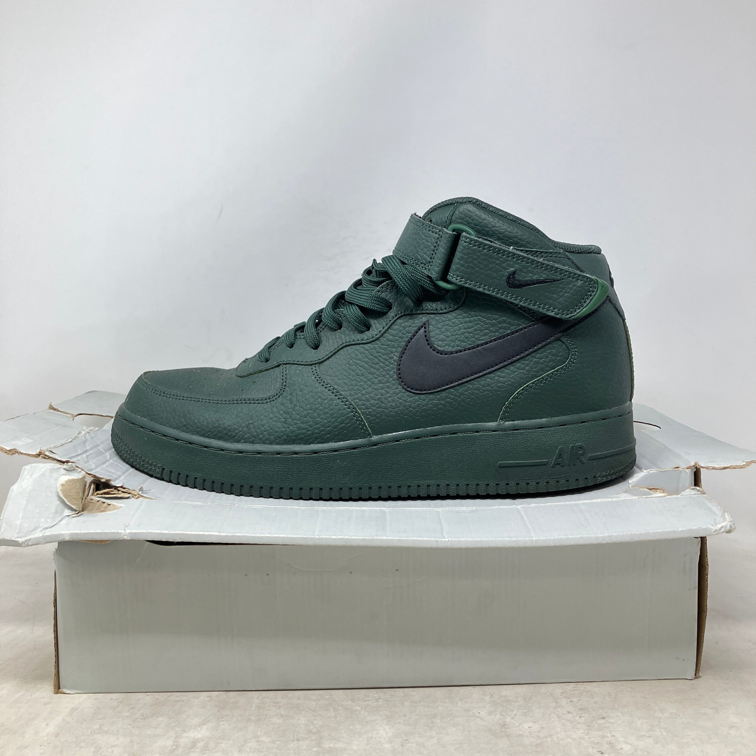 Nike Air Force 1 Mid Grove Green Black