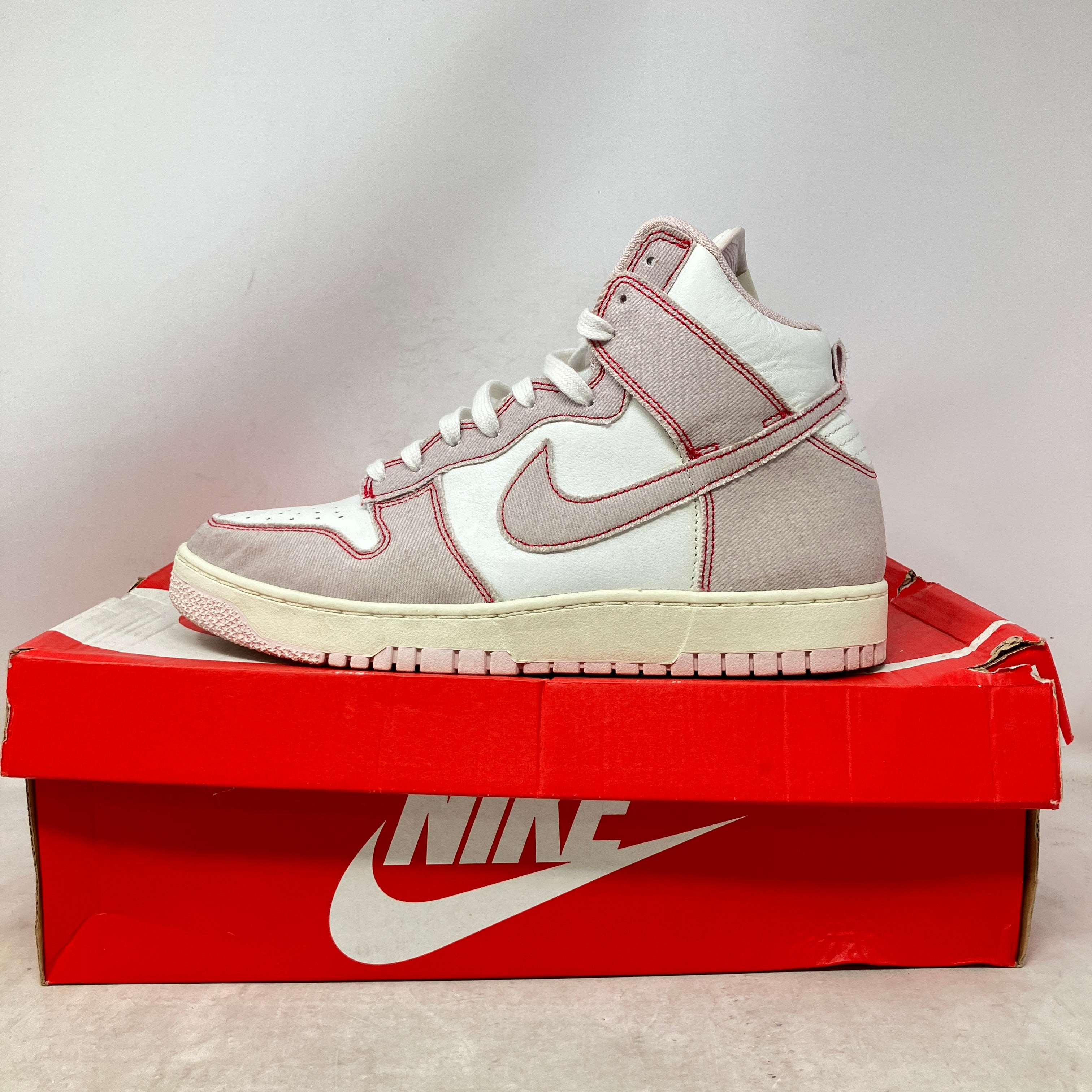 Nike Dunk High 1985 Barely Rose Denim