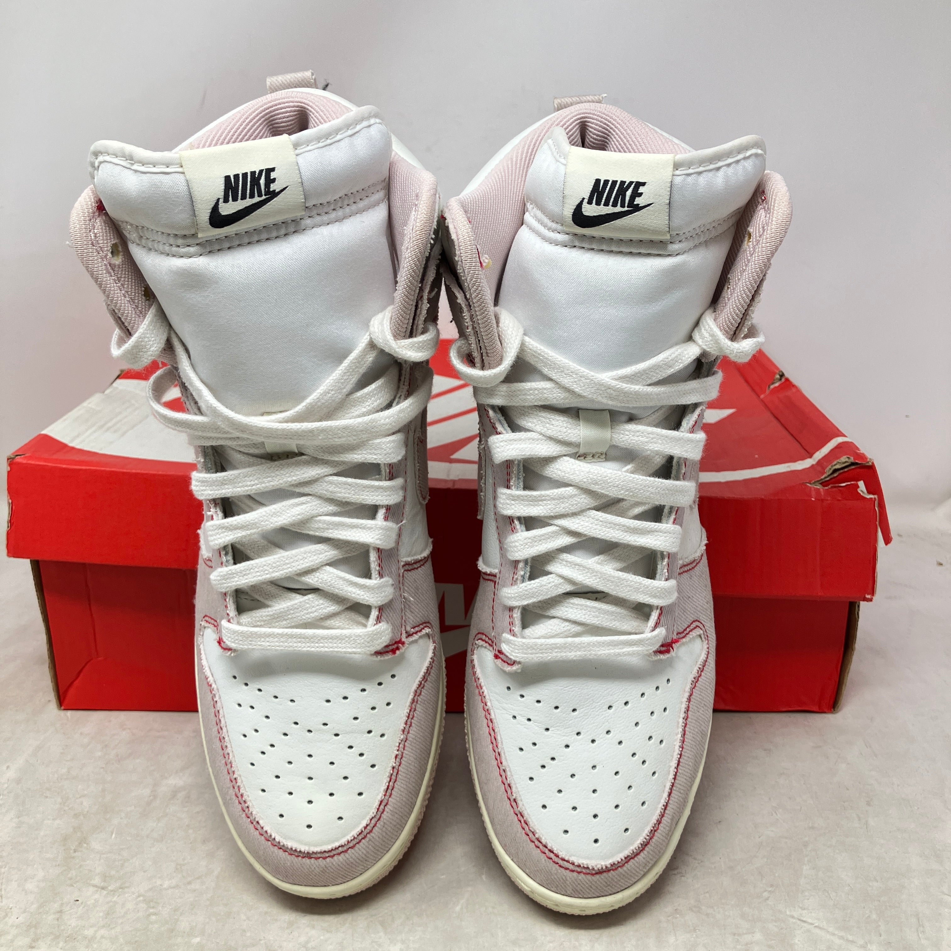 Nike Dunk High 1985 Barely Rose Denim