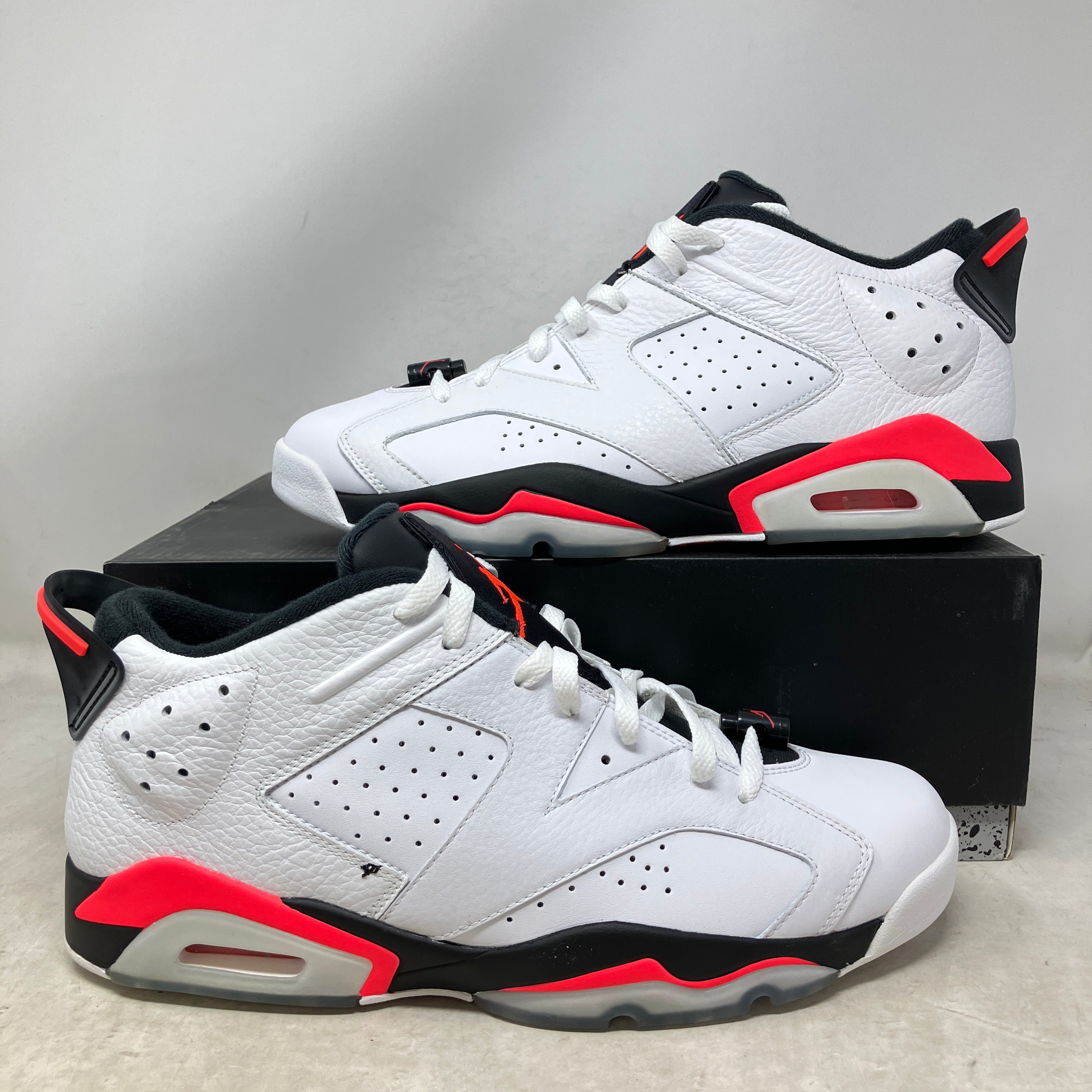 Jordan 6 Retro Low Infrared White