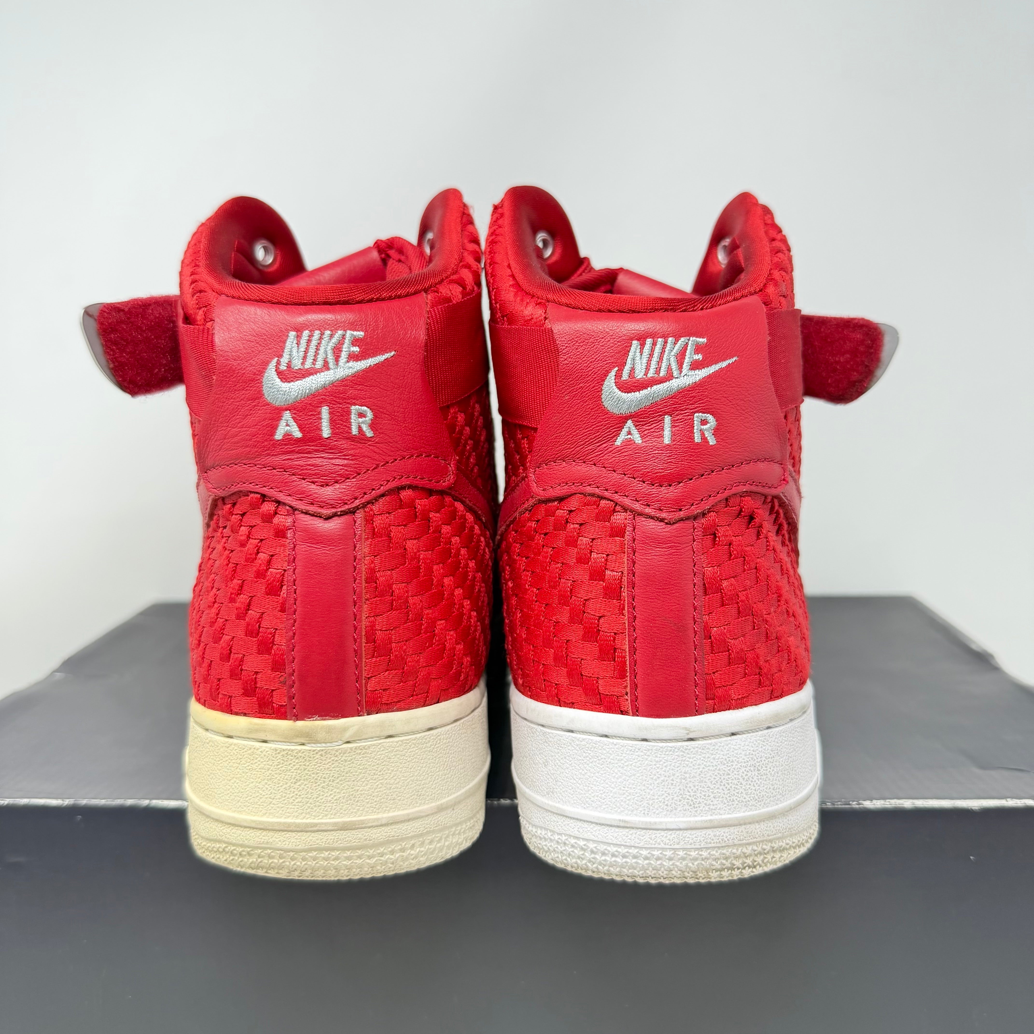 Nike Air Force 1 High Woven Gym Red