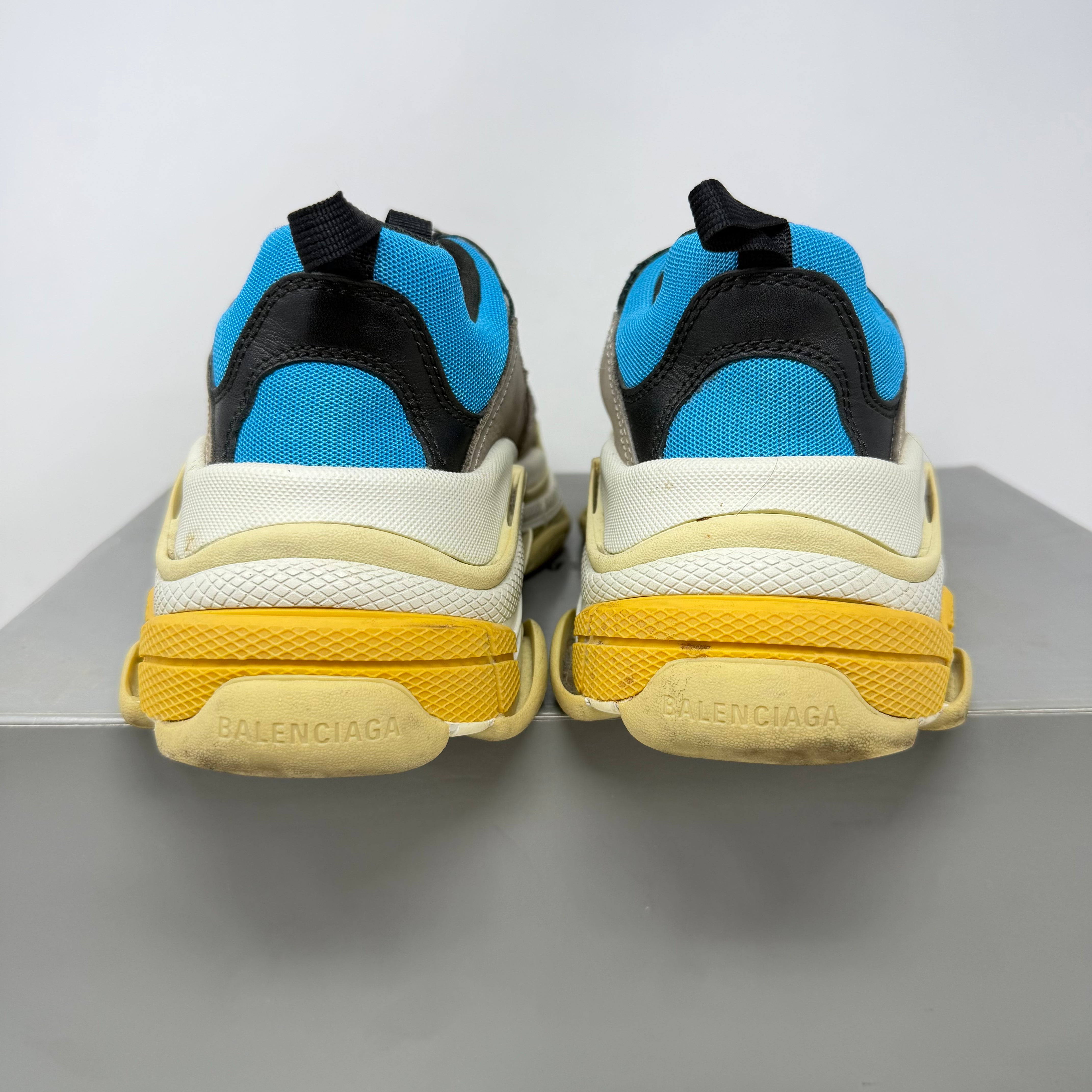 Balenciaga Triple S Grey Red Blue (Women's)