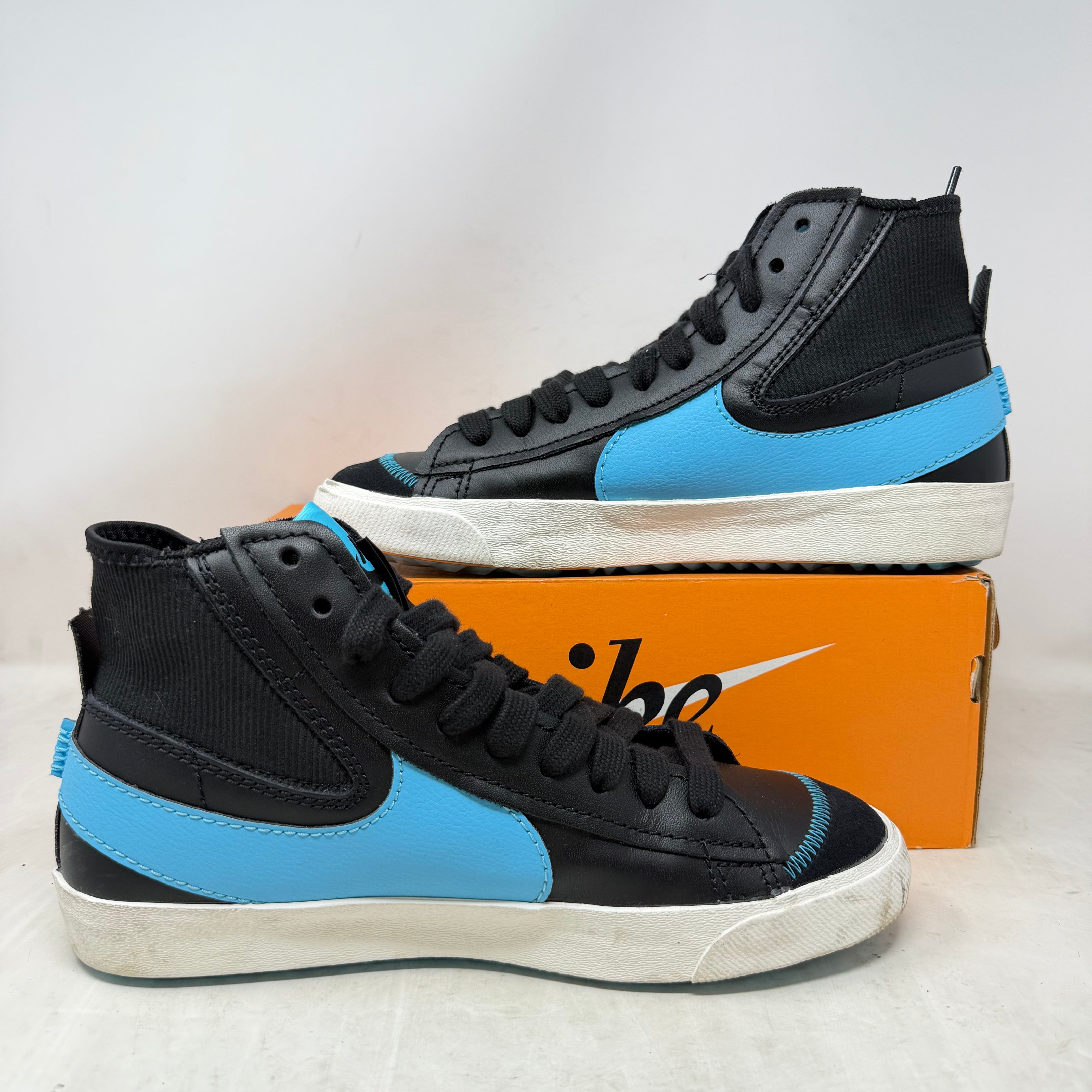 Nike Blazer Mid 77 Jumbo Black Baltic Blue