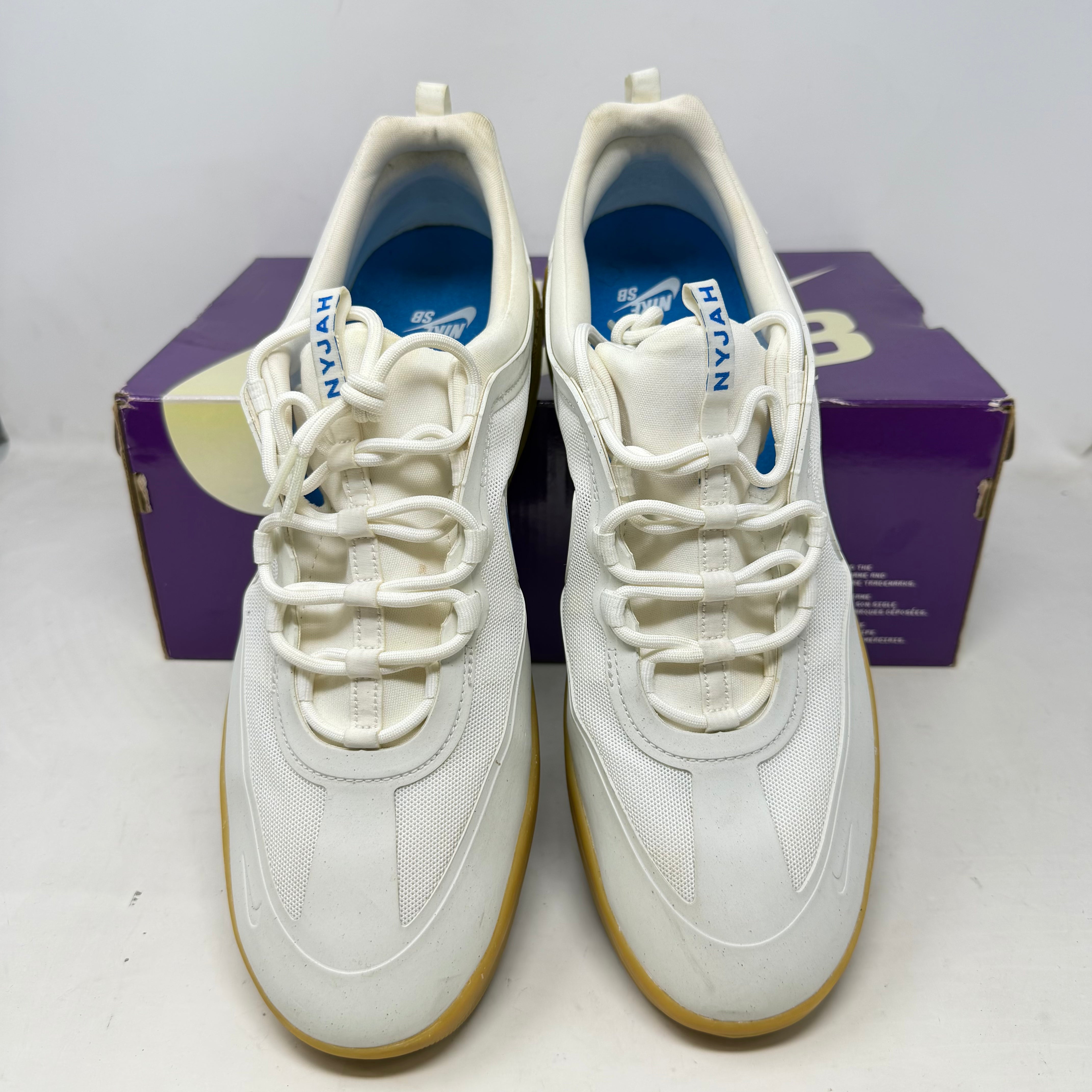 Nike SB Nyjah Free 2 White Light Photo Blue Gum