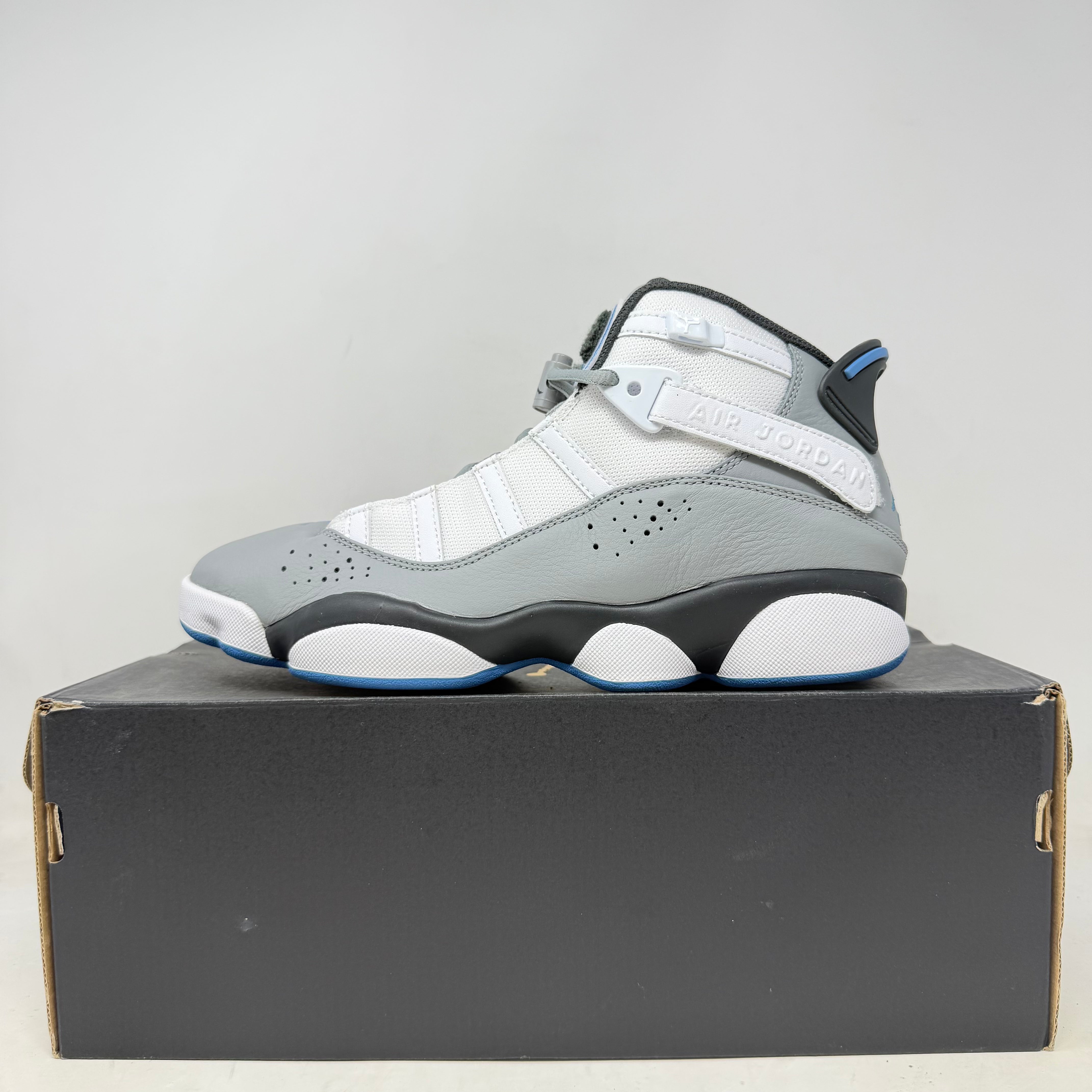 Jordan 6 Rings White Particle Grey Dutch Blue