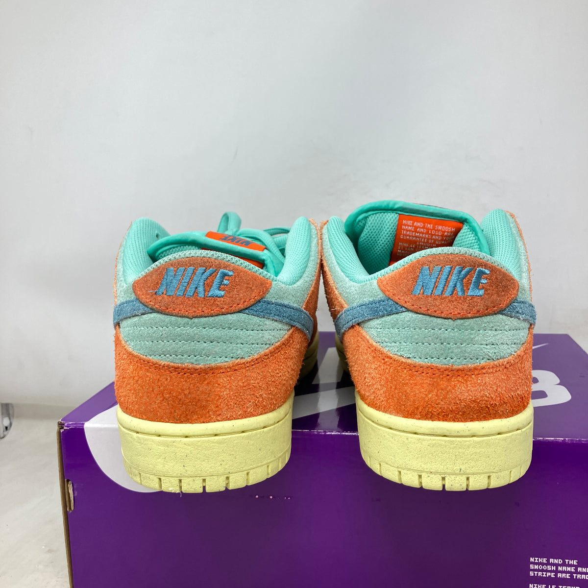 Nike SB Dunk Low Orange Emerald Rise