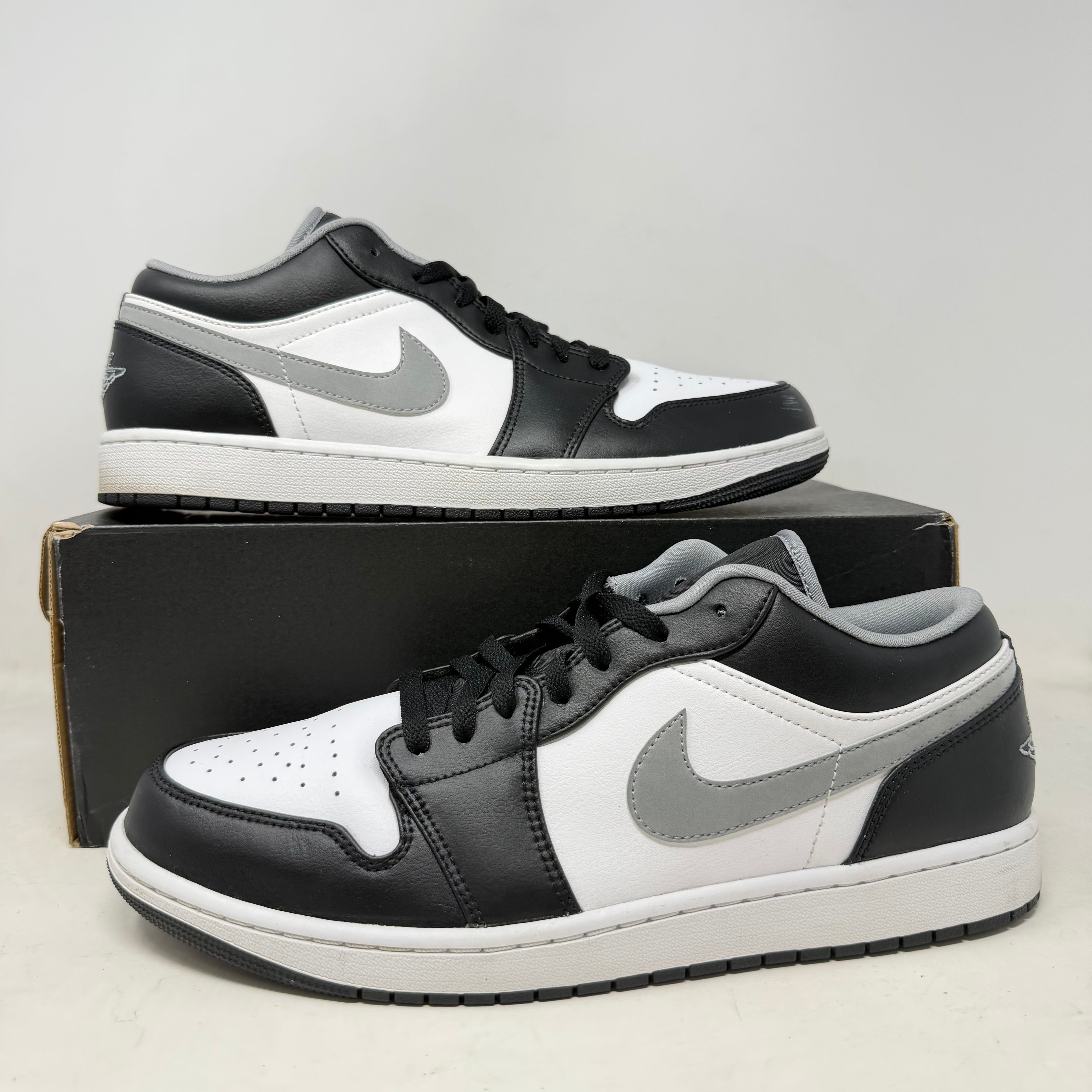 Jordan 1 Low Black White Grey