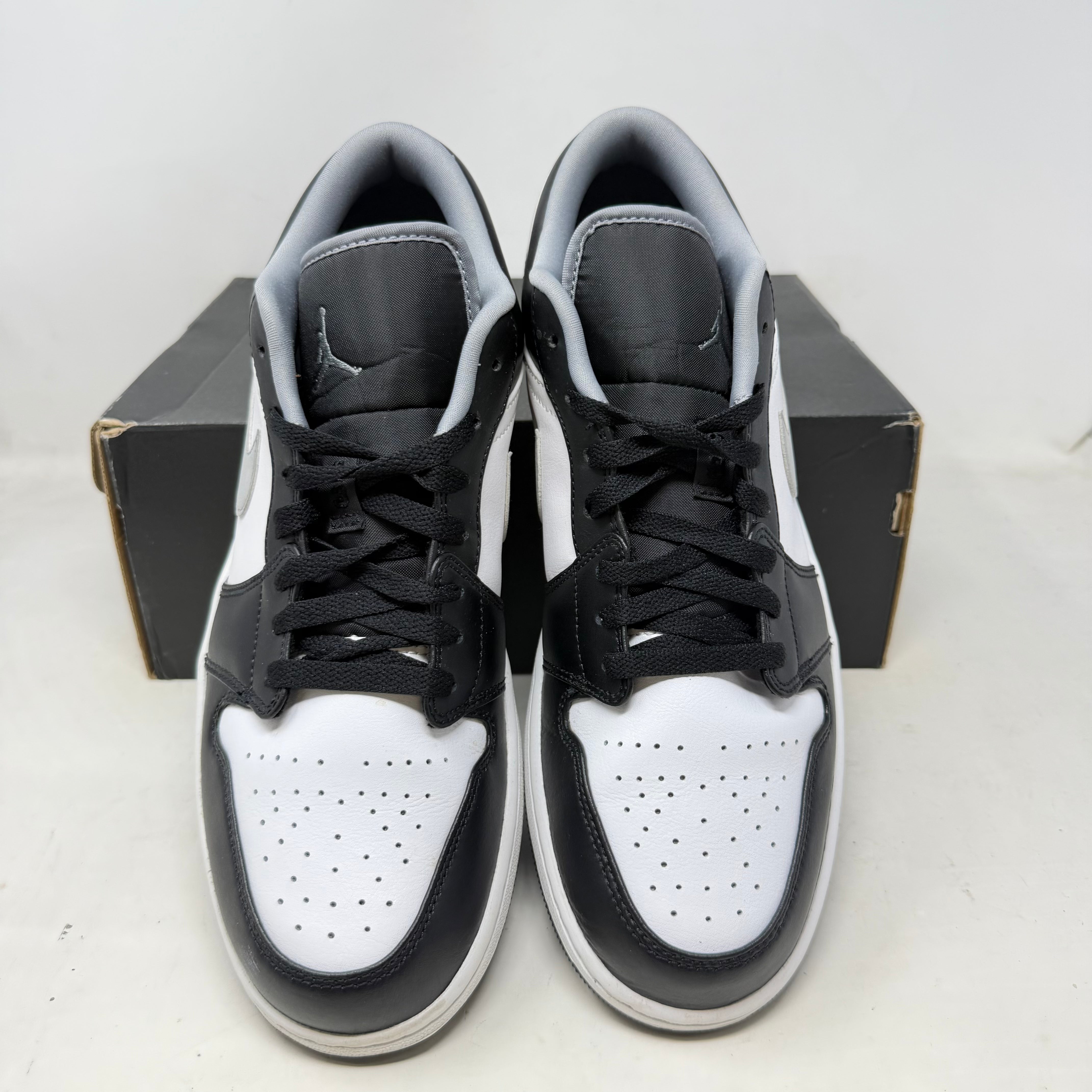 Jordan 1 Low Black White Grey