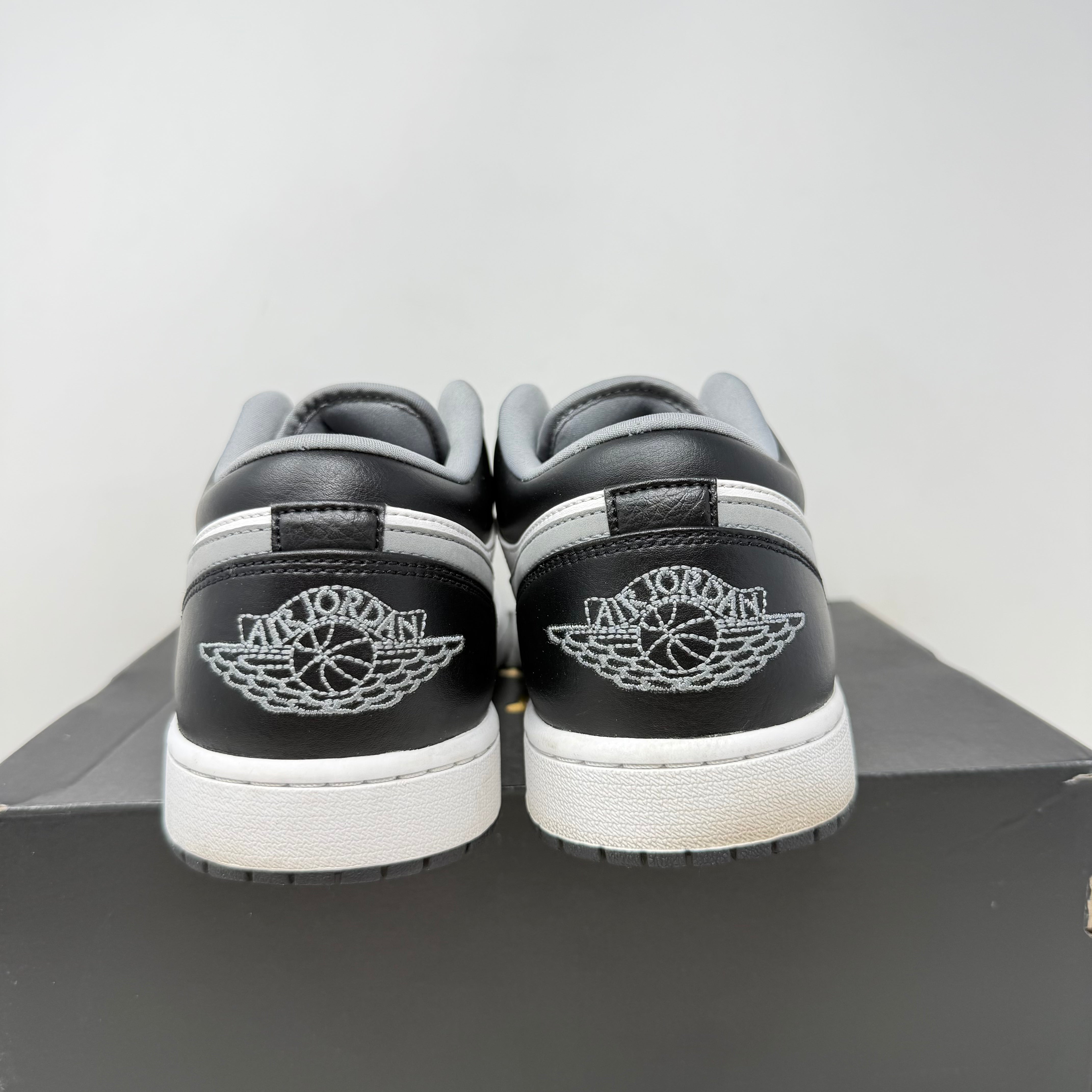 Jordan 1 Low Black White Grey