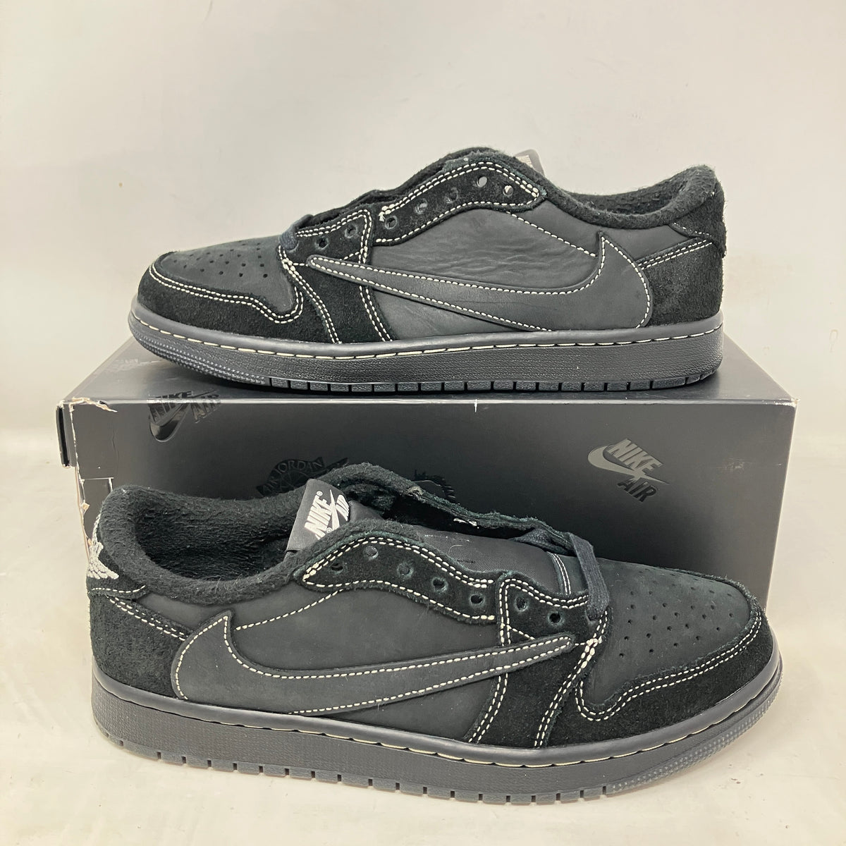 Jordan 1 Retro Low OG SP Travis Scott Black Phantom