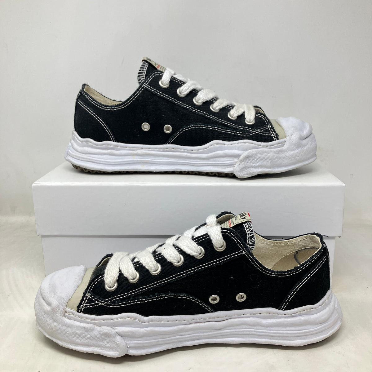 Maison Mihara Yasuhiro Hank OG Sole Canvas Low Black