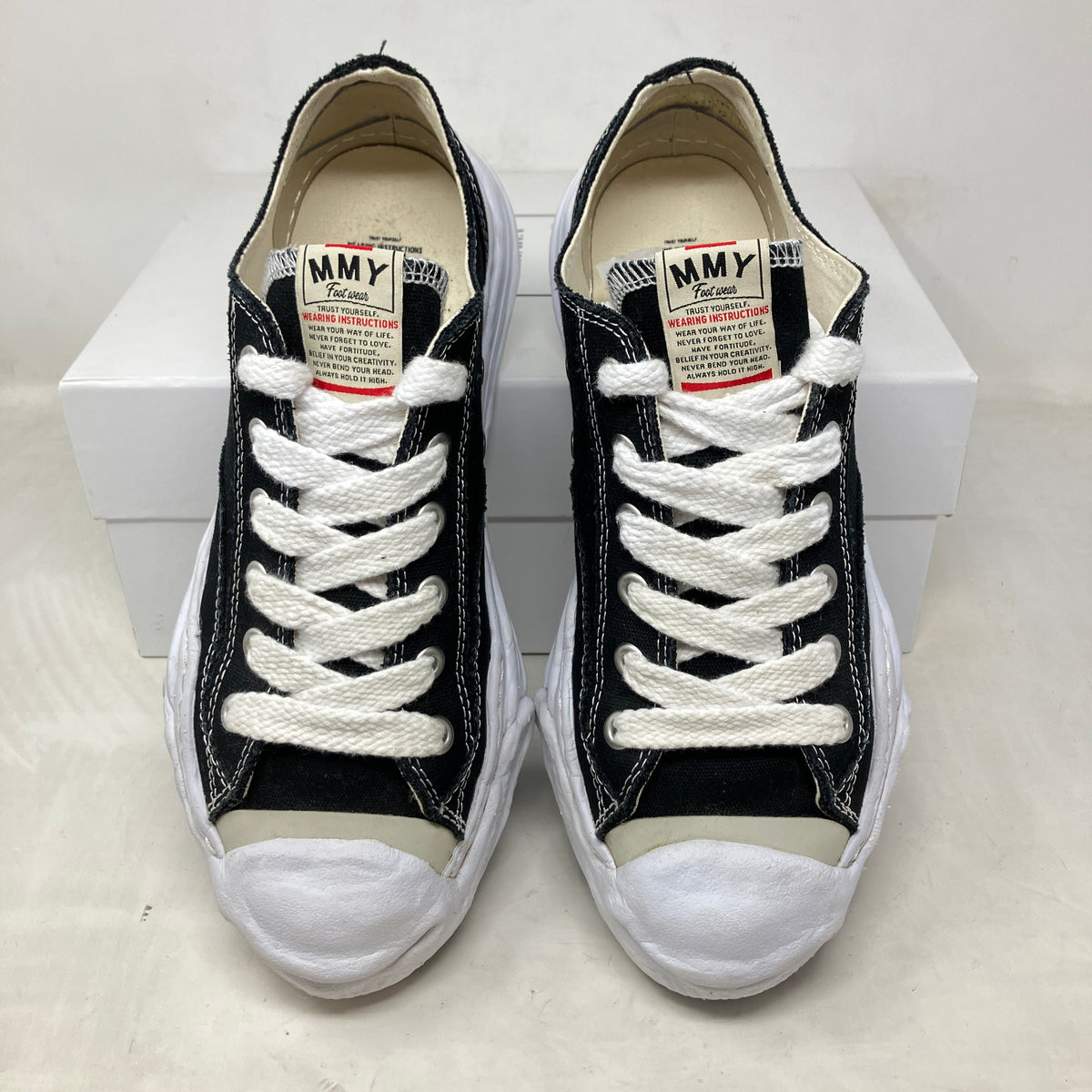 Maison Mihara Yasuhiro Hank OG Sole Canvas Low Black