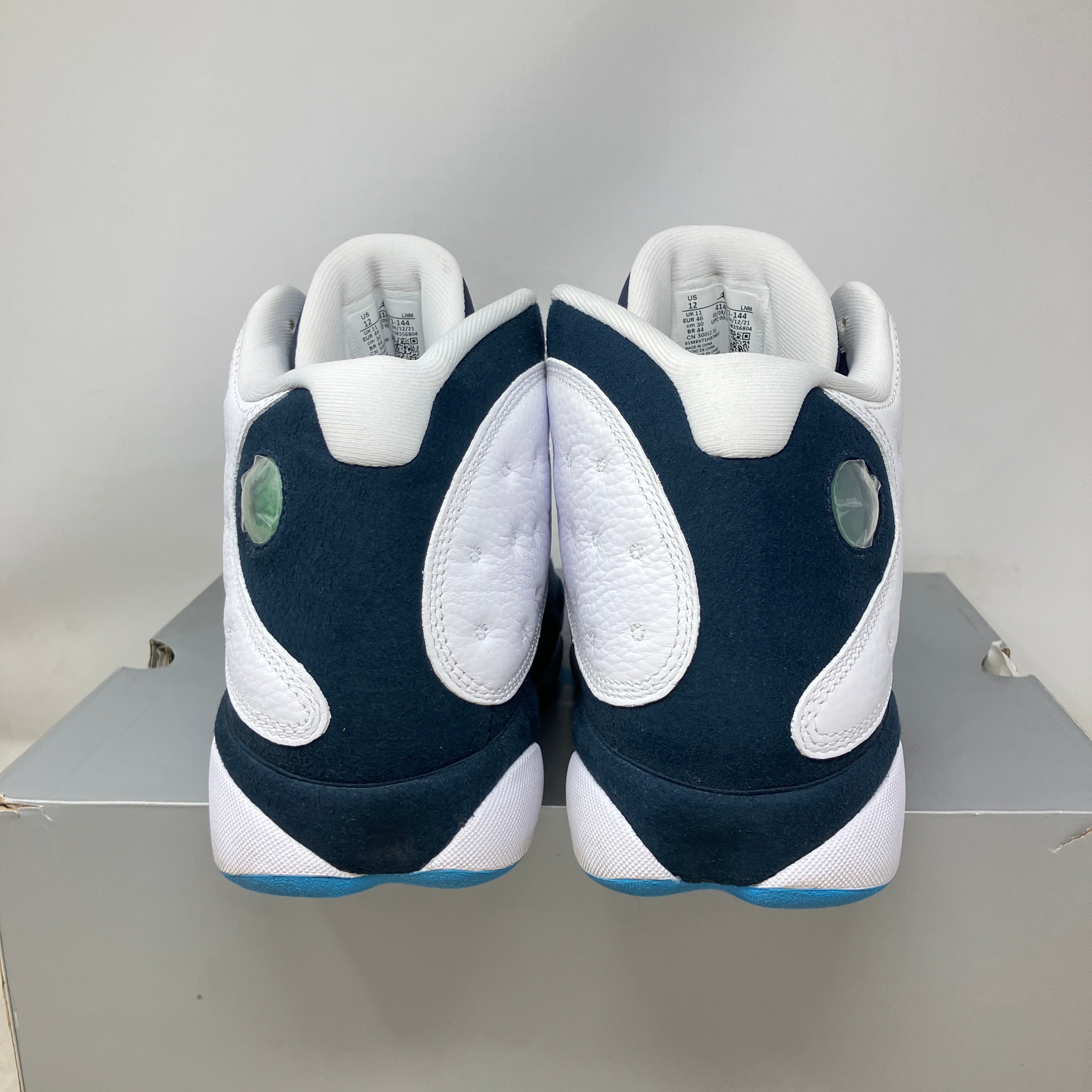 Jordan 13 Retro Obsidian Powder Blue White