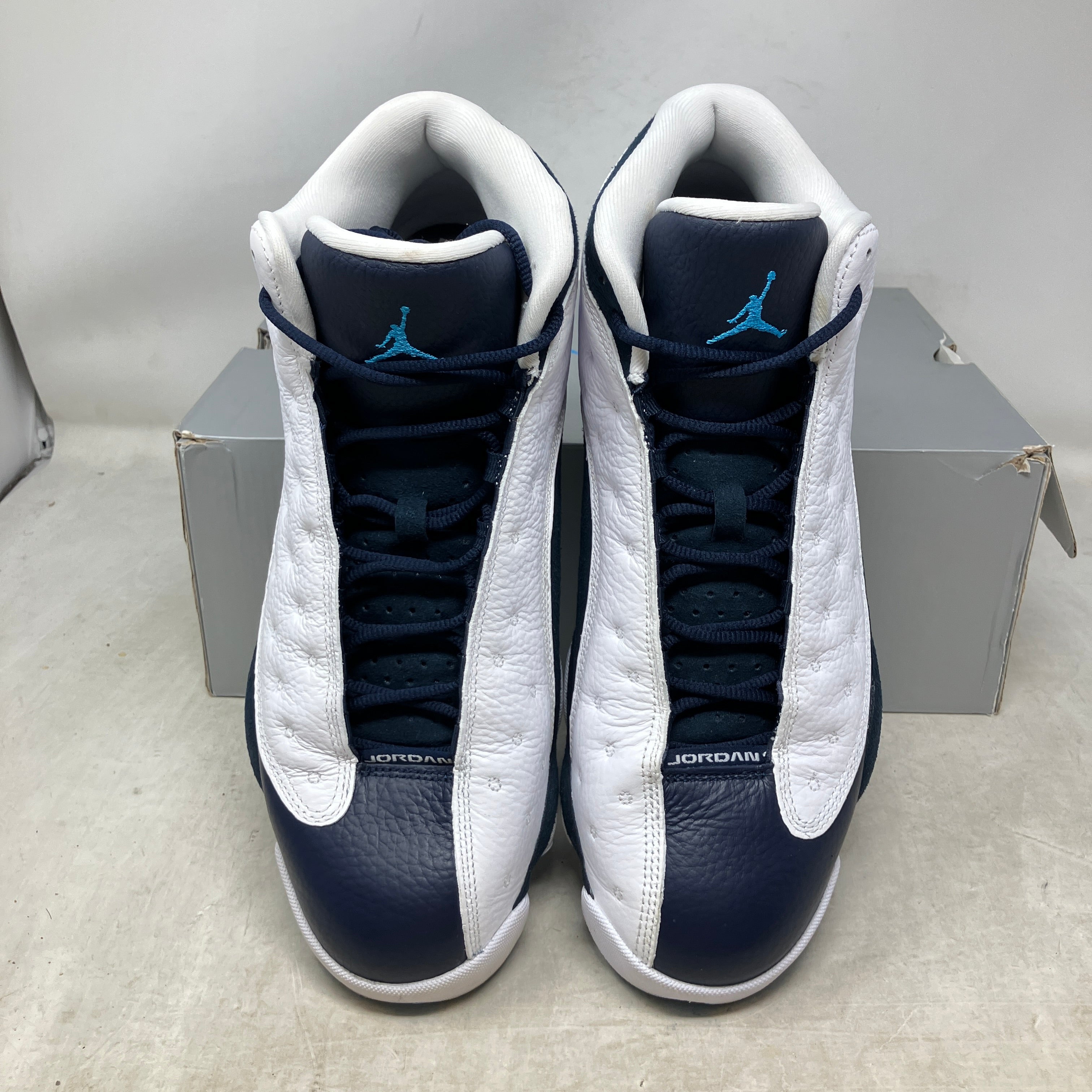 Jordan 13 Retro Obsidian Powder Blue White
