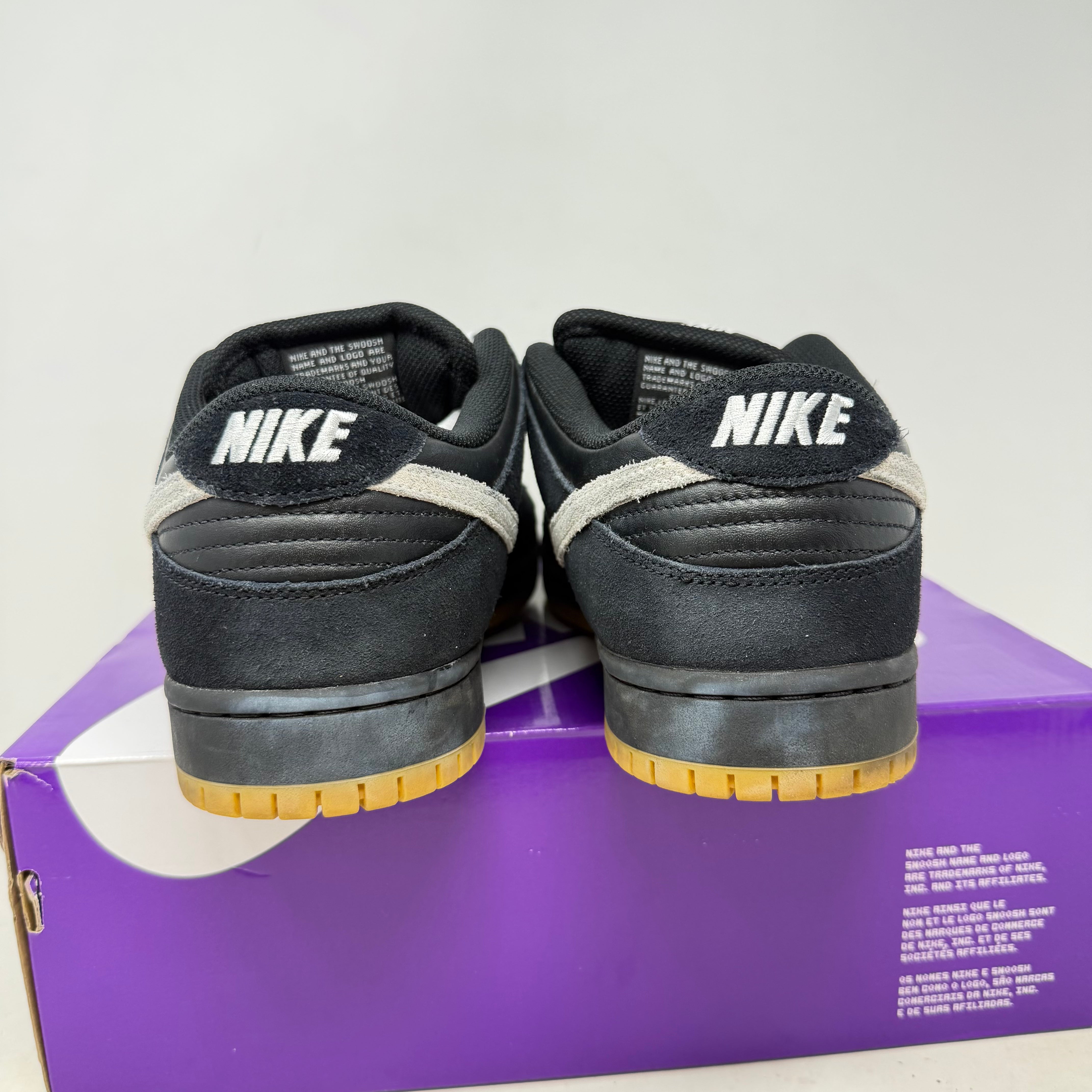 Nike Dunk Low Pro SB Black White Gum
