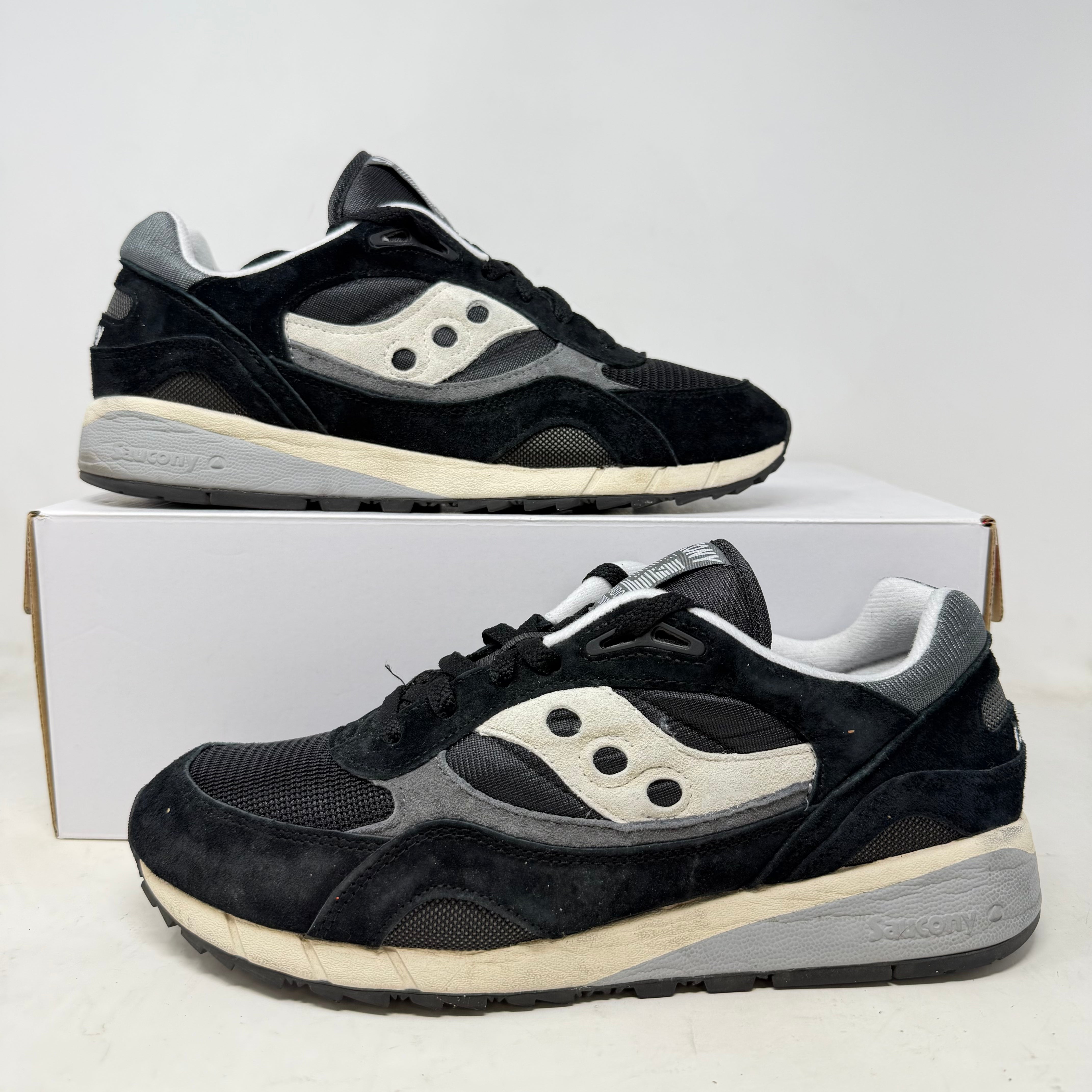 Saucony Shadow 6000 Black Grey White