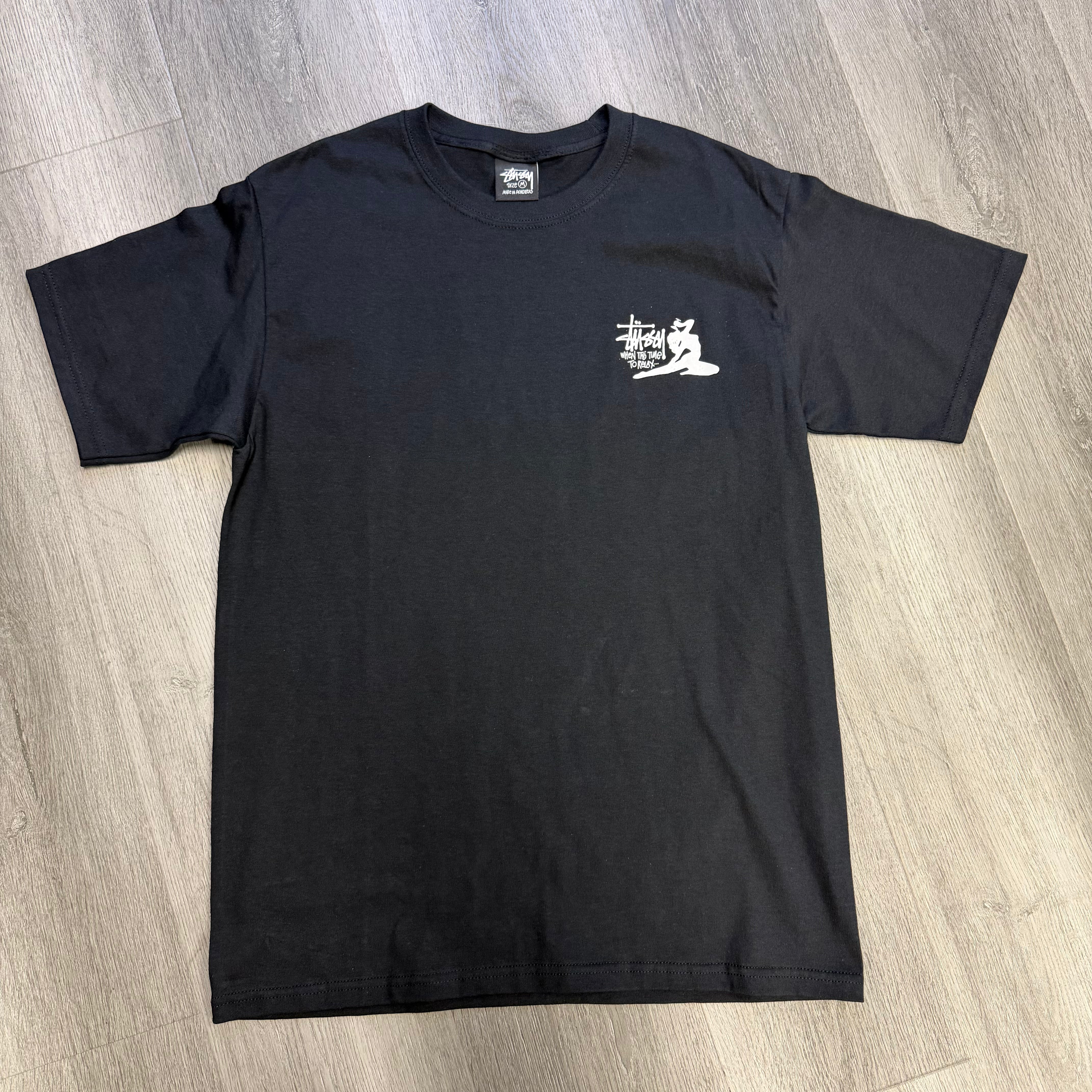 Stussy Relax Tee Black