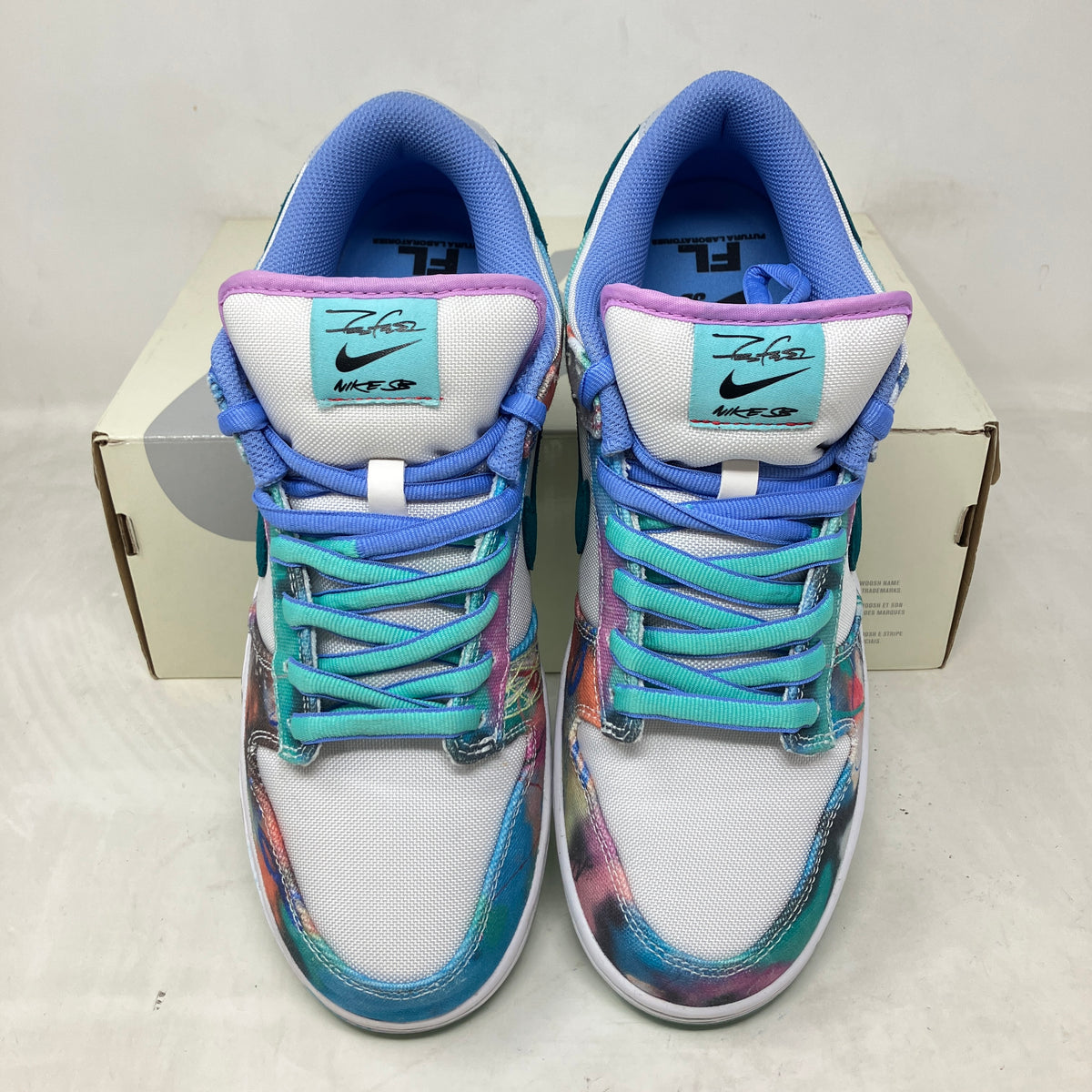 Nike SB Dunk Low Futura Laboratories Bleached Aqua