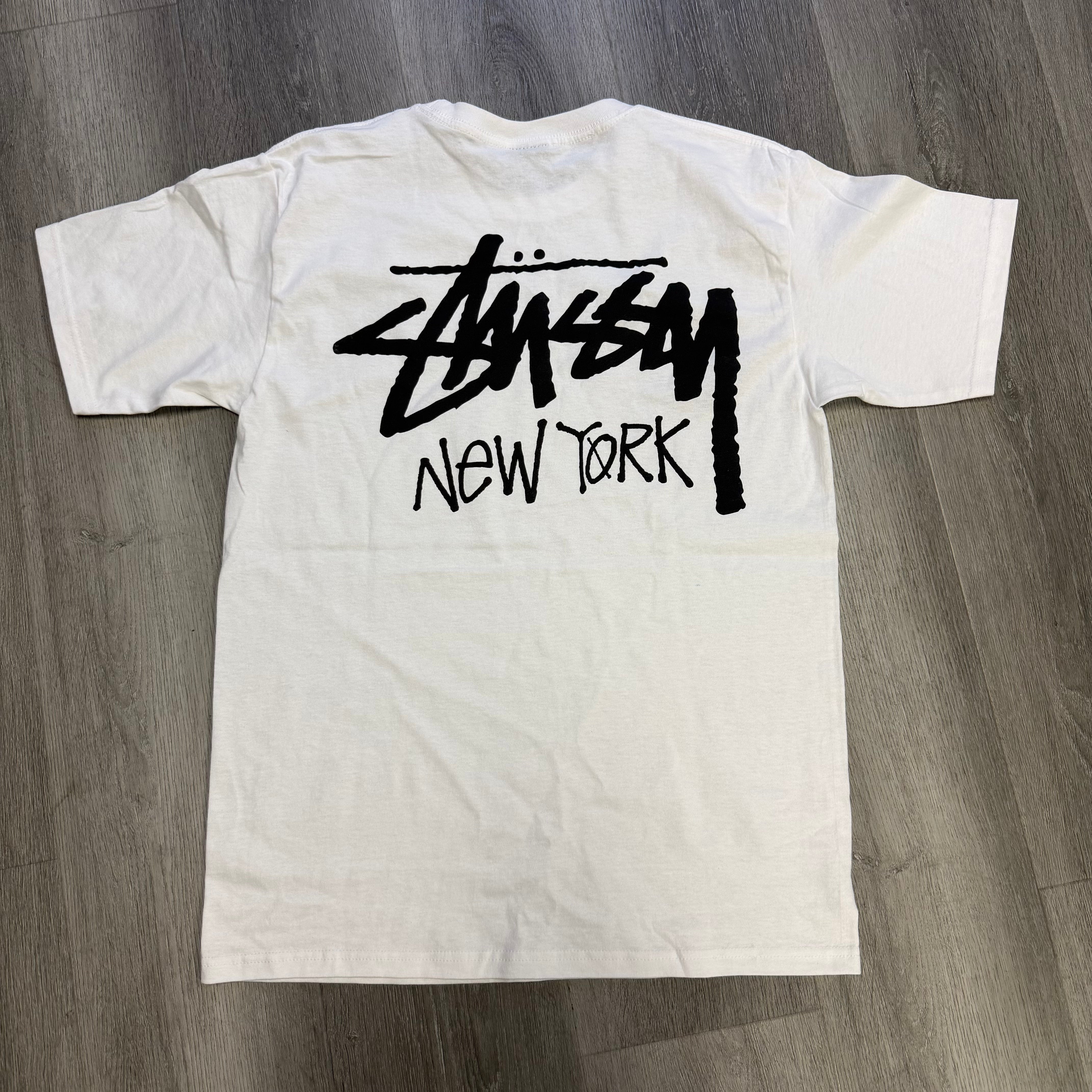 Stussy Stock New York Tee White