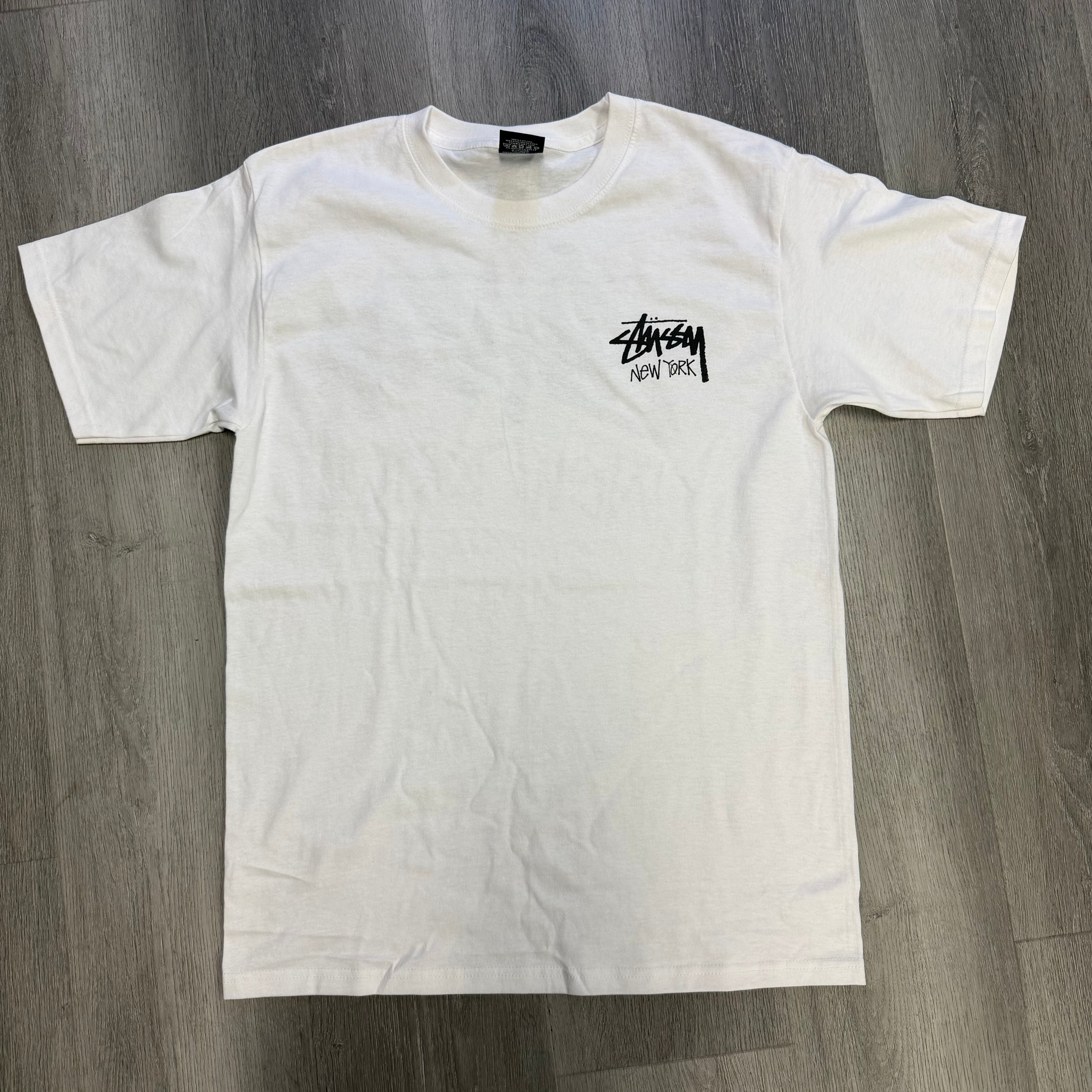 Stussy Stock New York Tee White