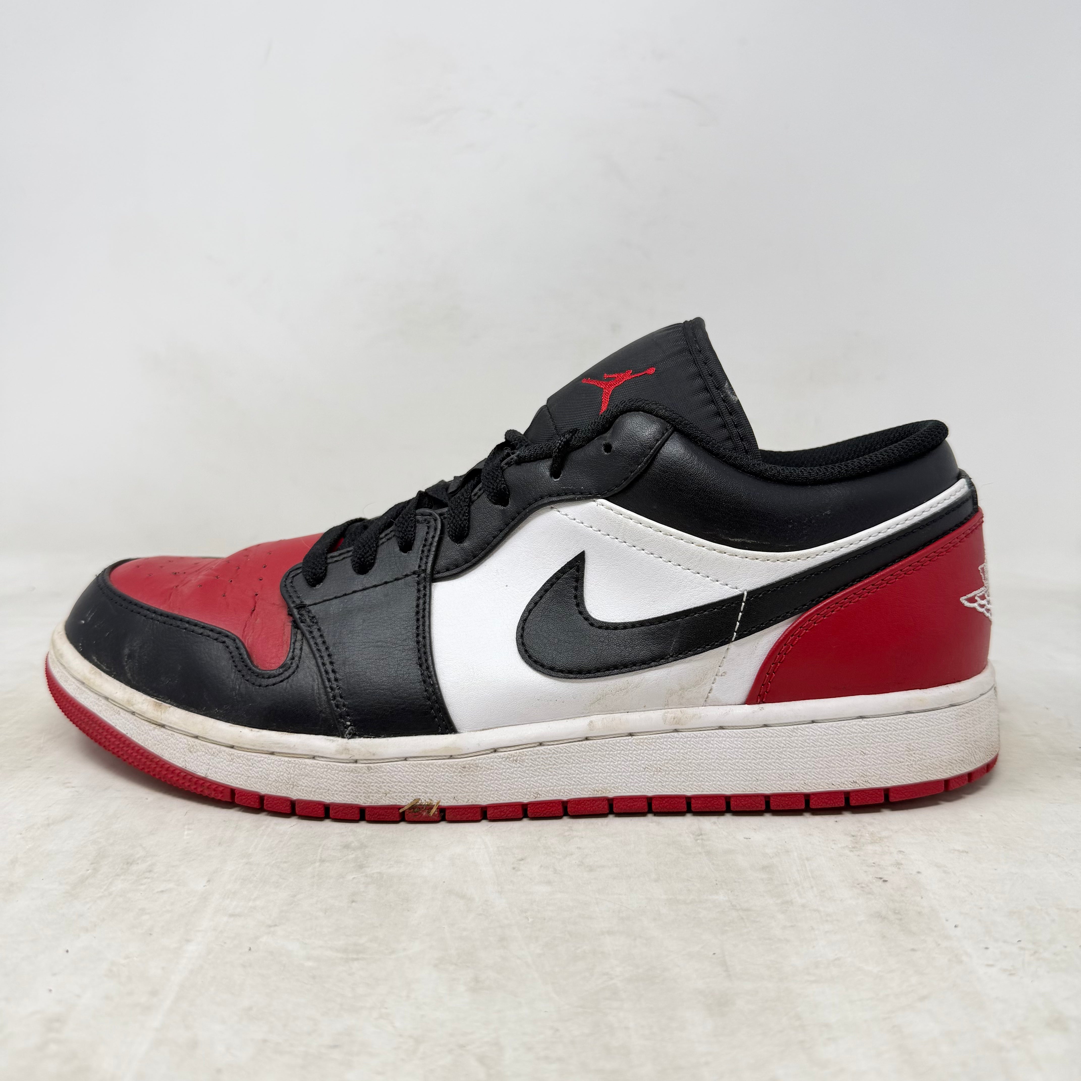 Jordan 1 Low Bred Toe 2.0