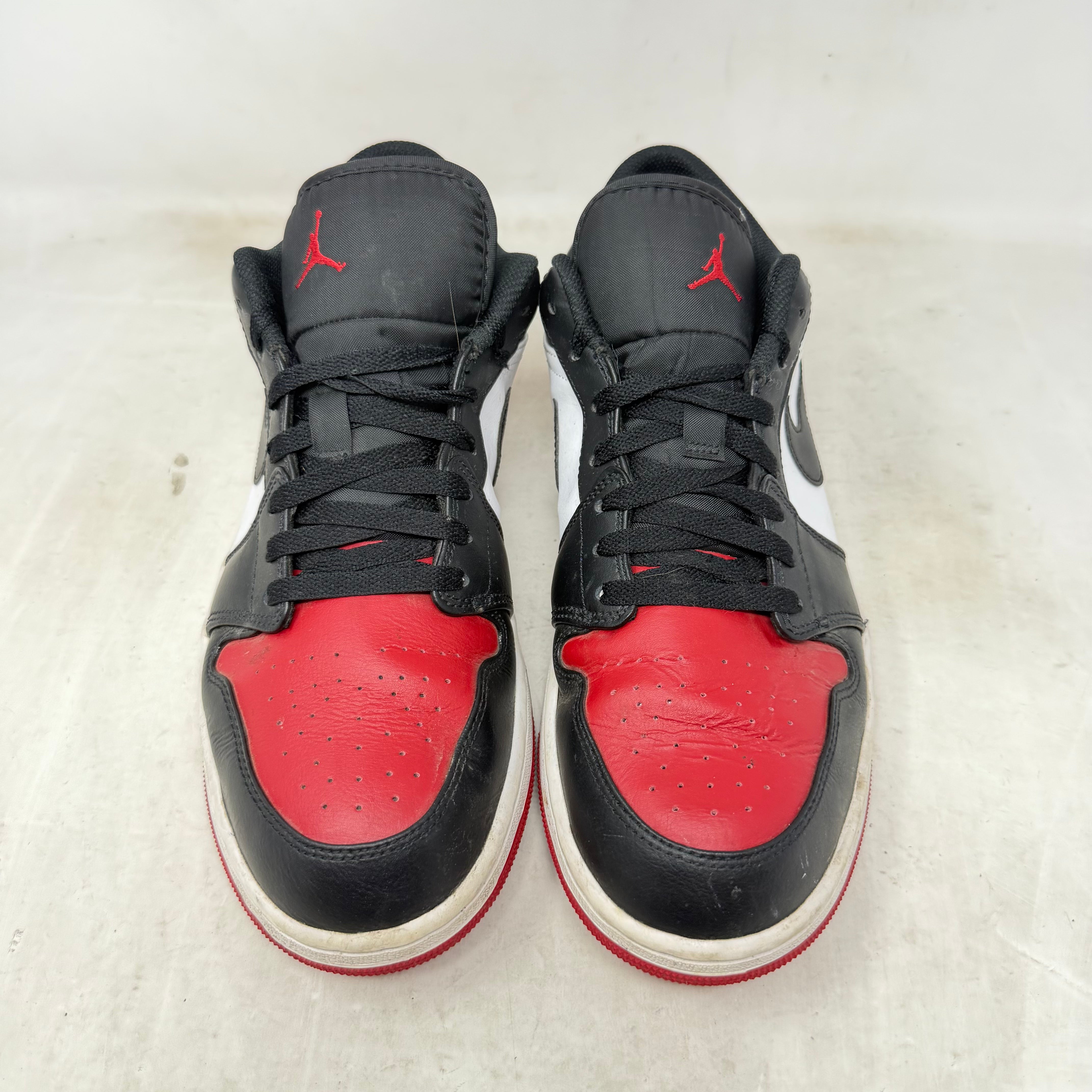 Jordan 1 Low Bred Toe 2.0