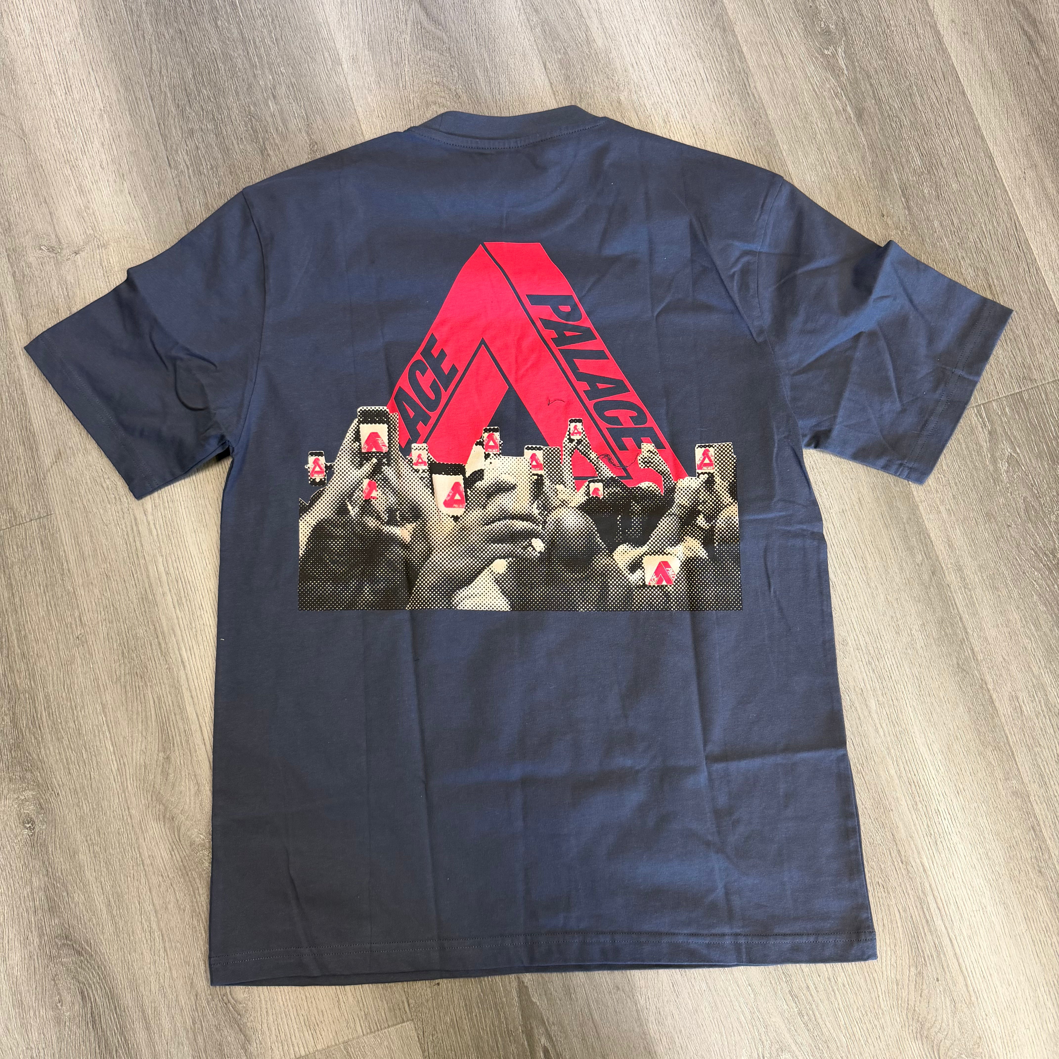 Palace Tri-Phone T-shirt Navy