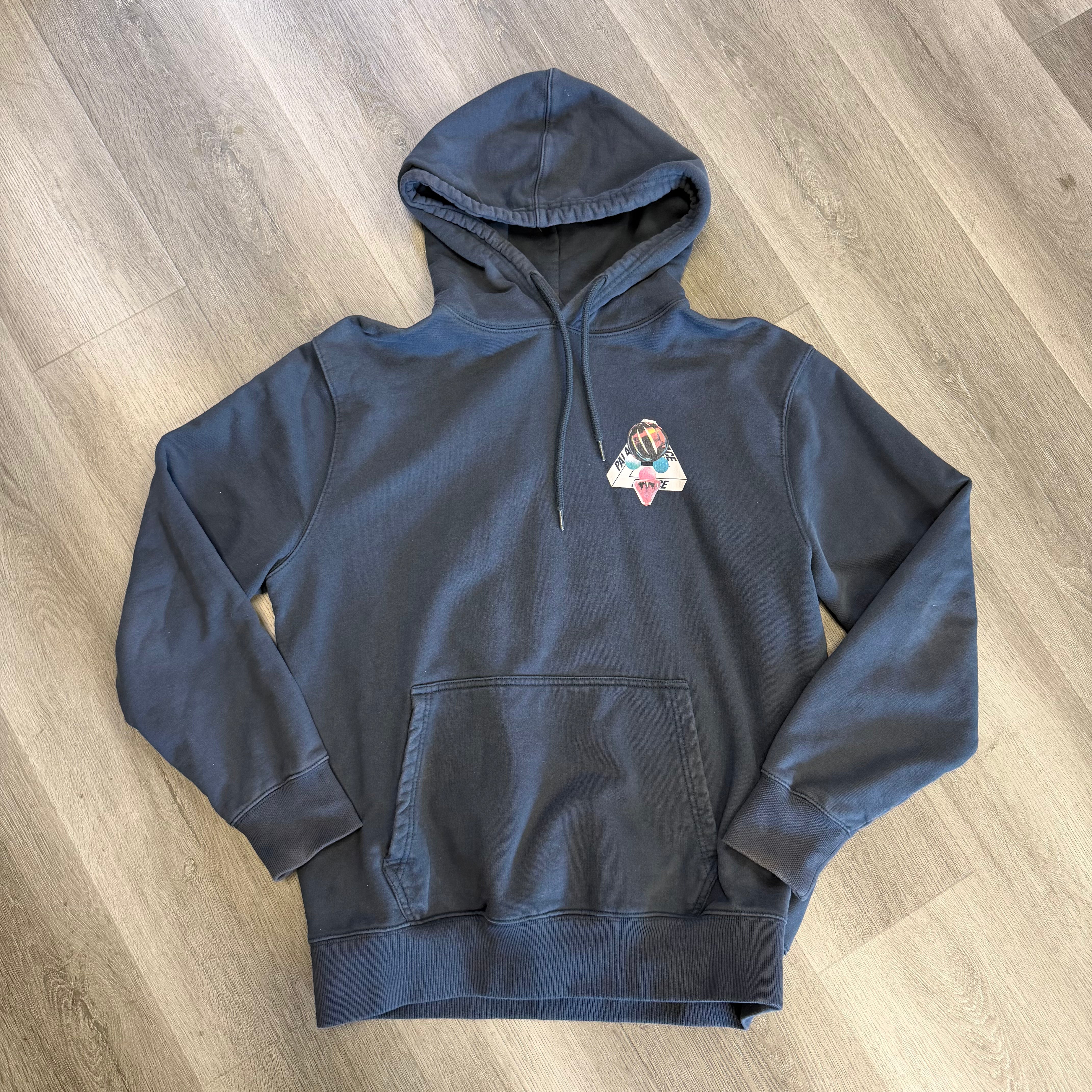 Palace Sans Ferg Hood Navy