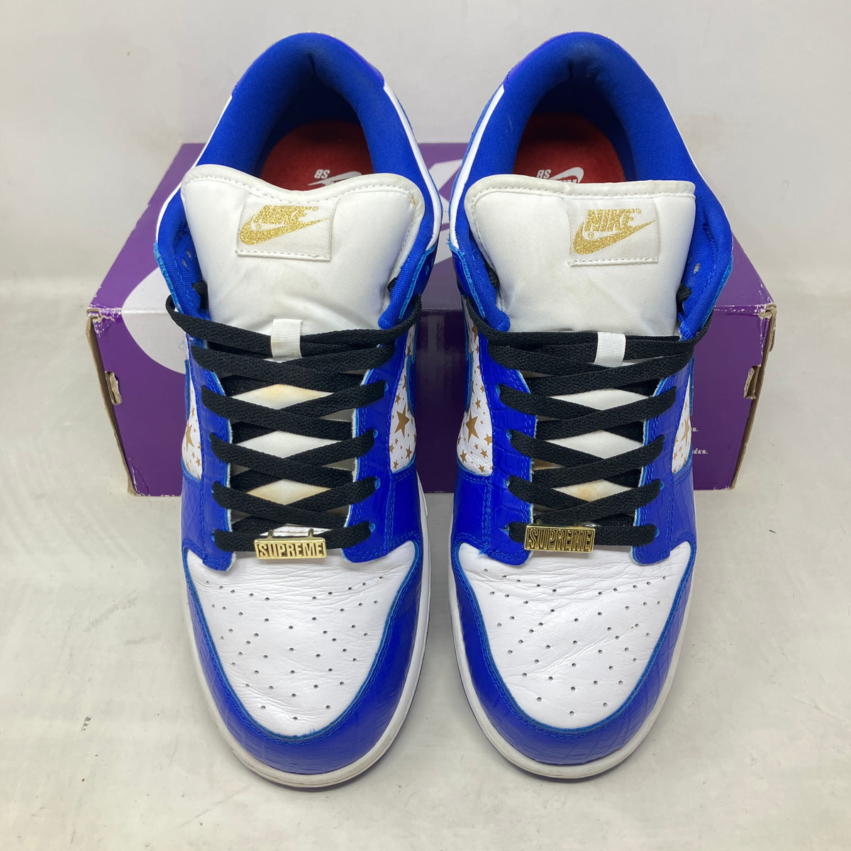 Nike SB Dunk Low Supreme Stars Hyper Royal (2021)