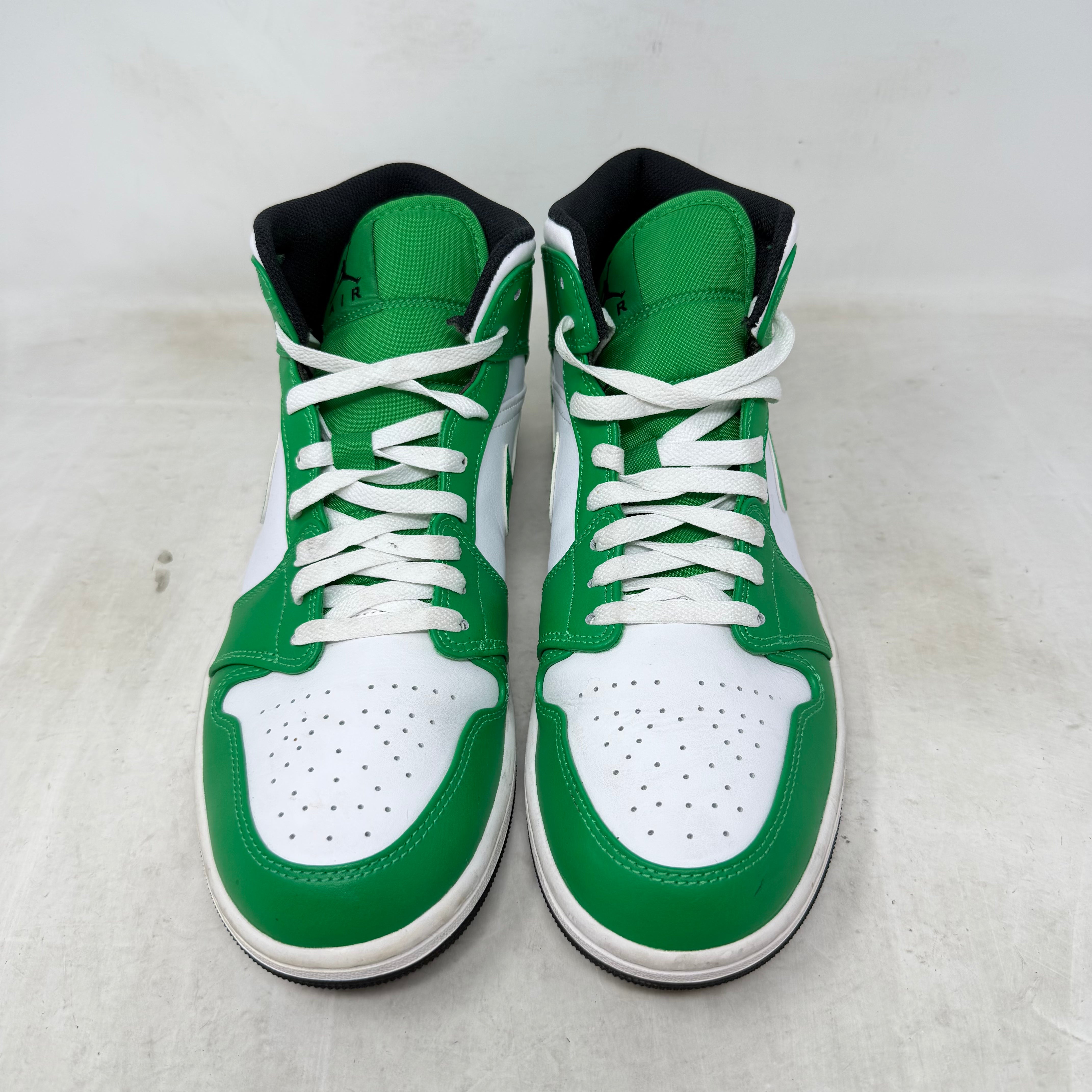 Jordan 1 Mid Lucky Green