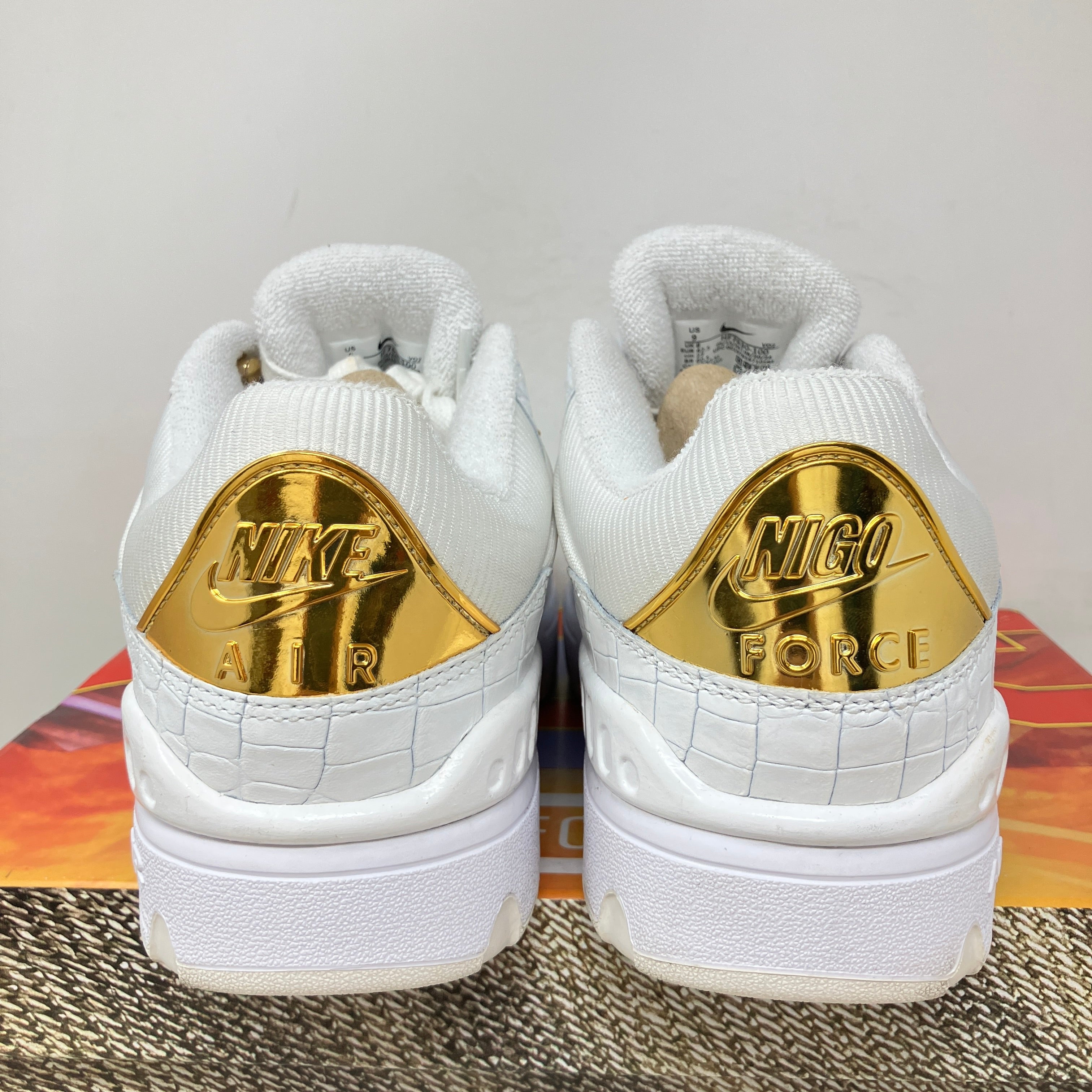 Nike Air Force 3 Low SP Nigo White Metallic Gold
