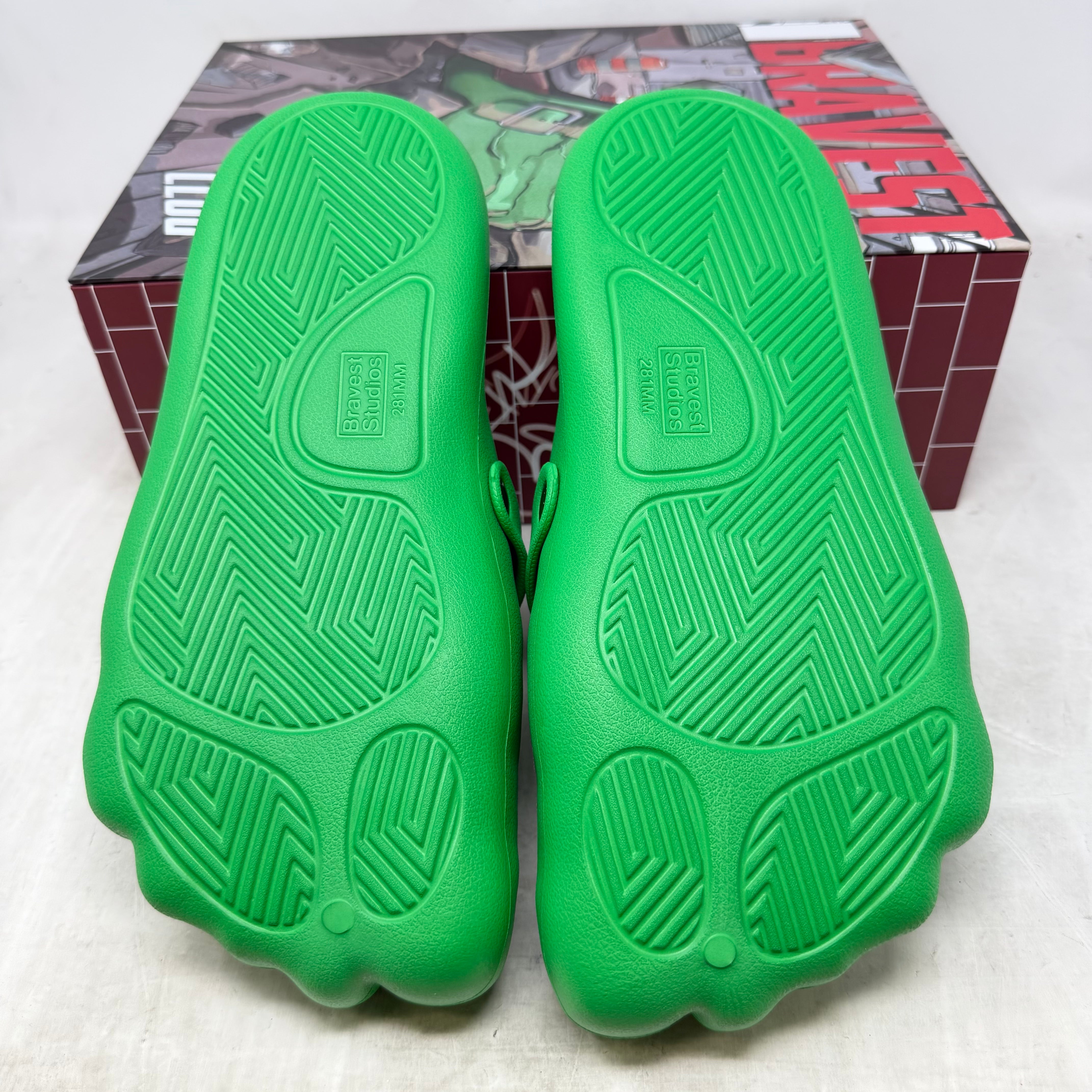 Bravest Studios Foot Clog Green