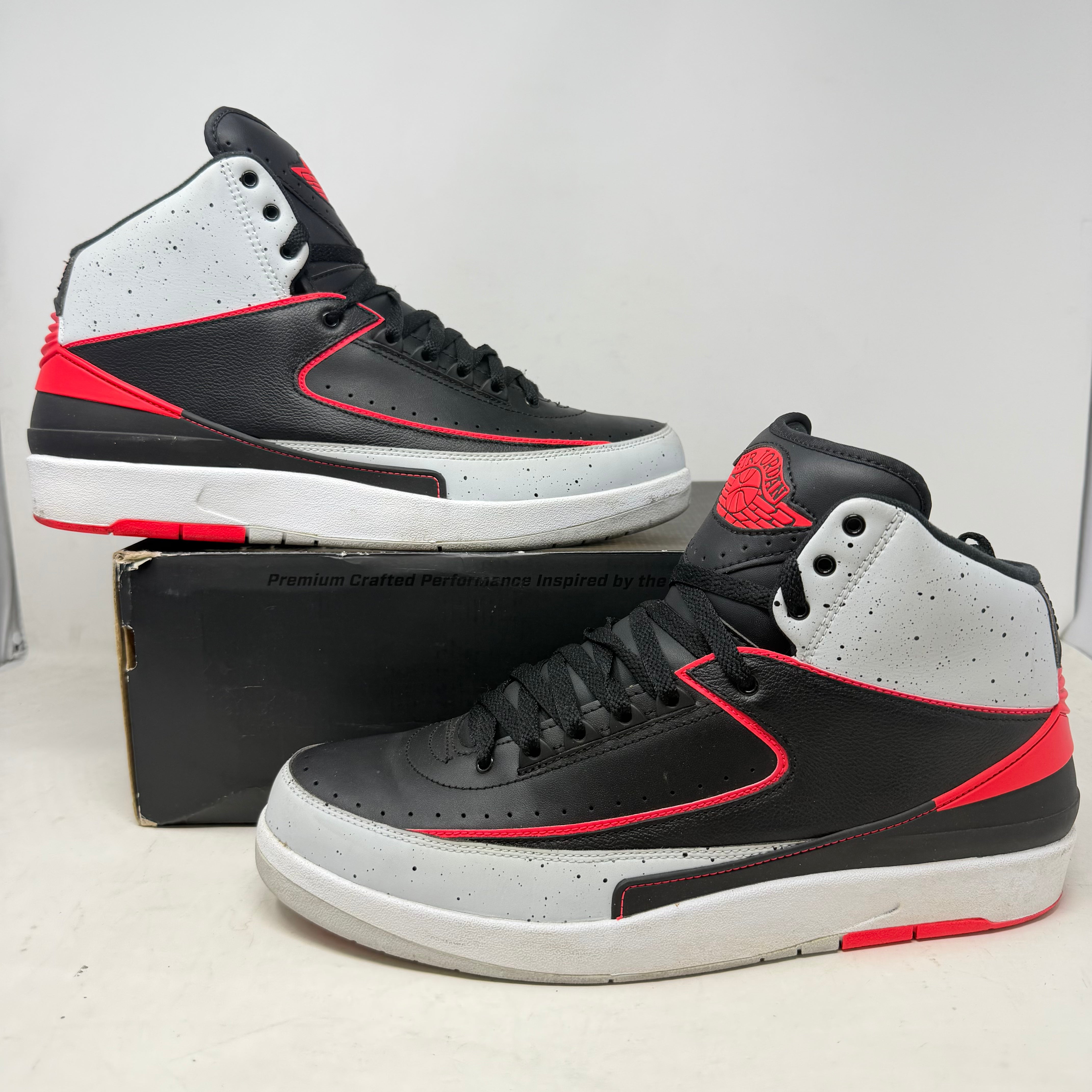 Jordan 2 Retro Infrared Cement