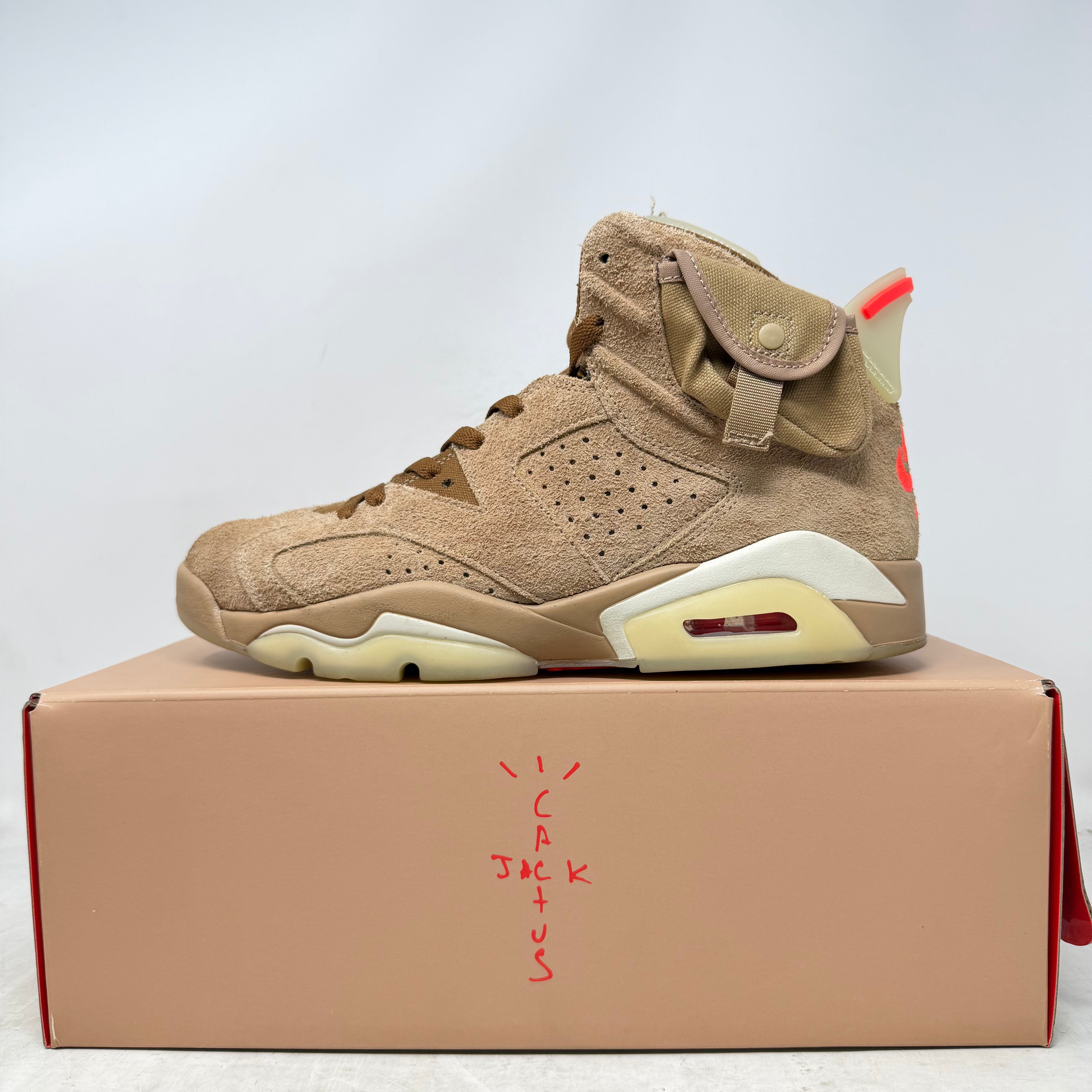 Jordan 6 Retro Travis Scott British Khaki