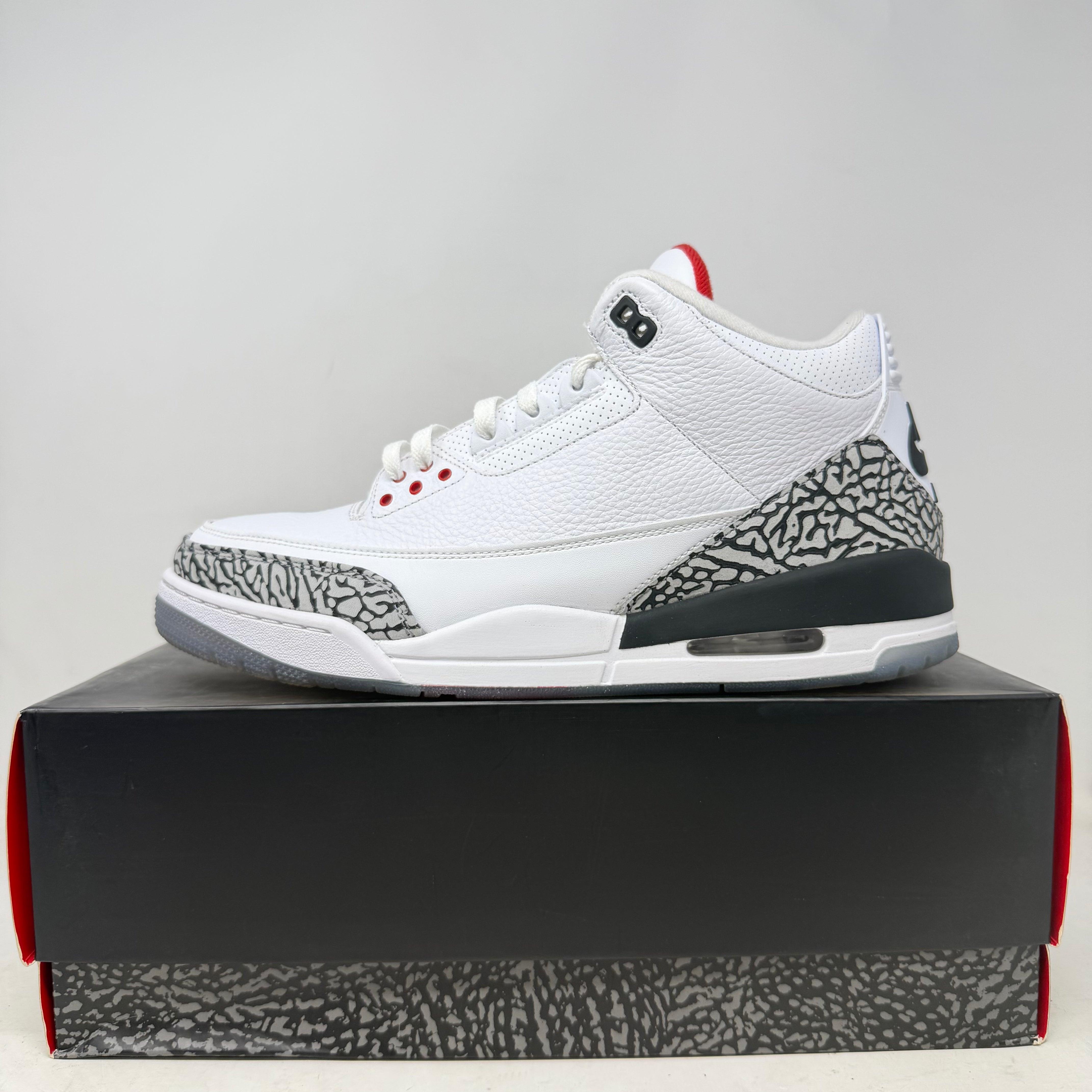 Jordan 3 Retro Free Throw Line White Cement