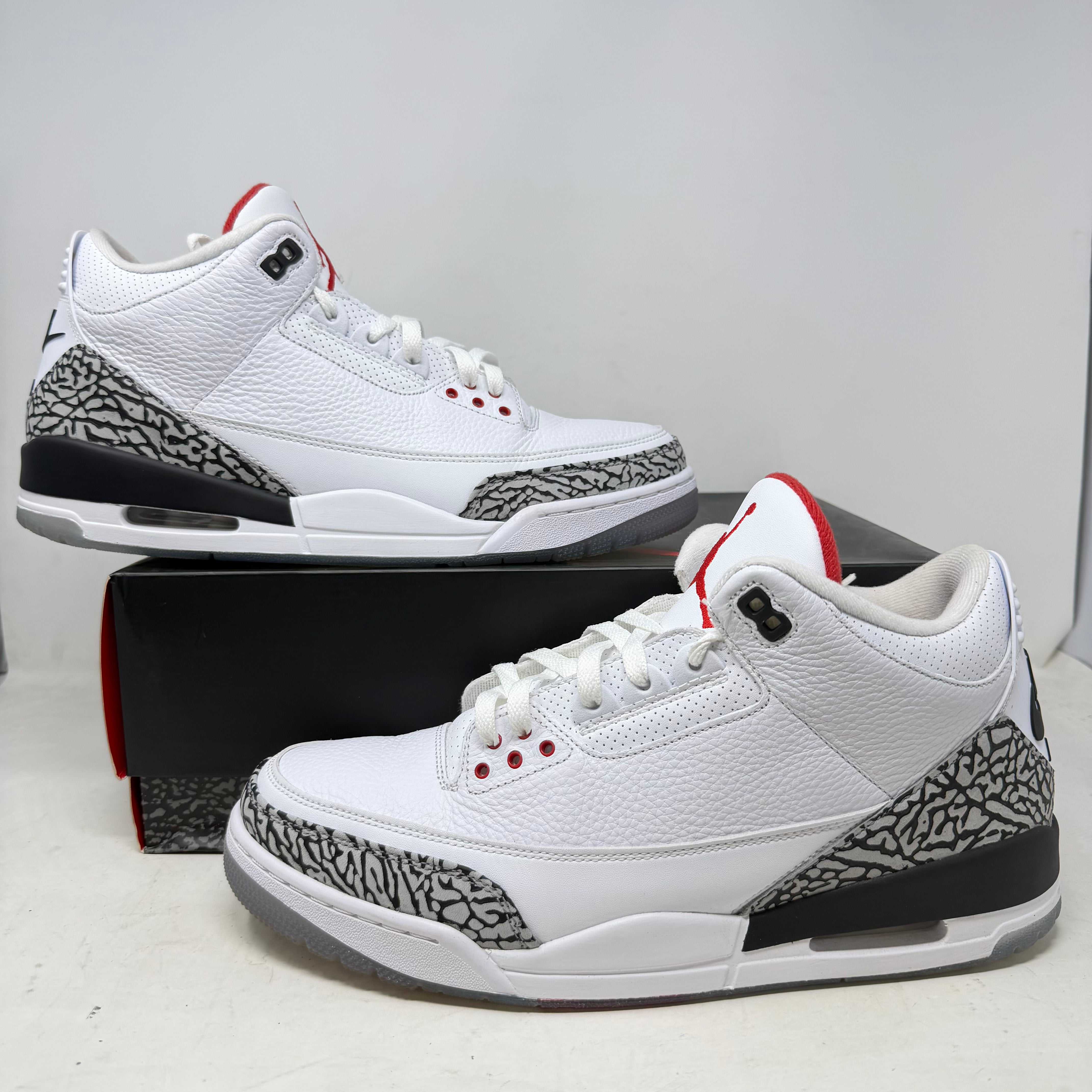 Jordan 3 Retro Free Throw Line White Cement