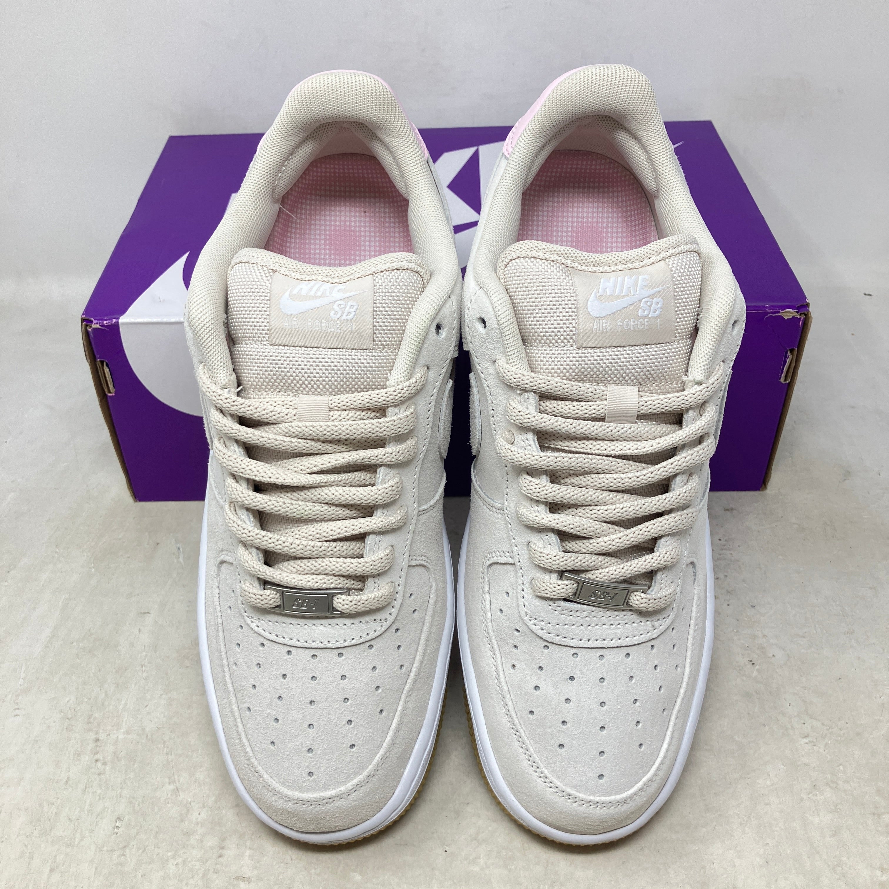 Nike Air Force 1 Low SB Light Orewood Brown Pink