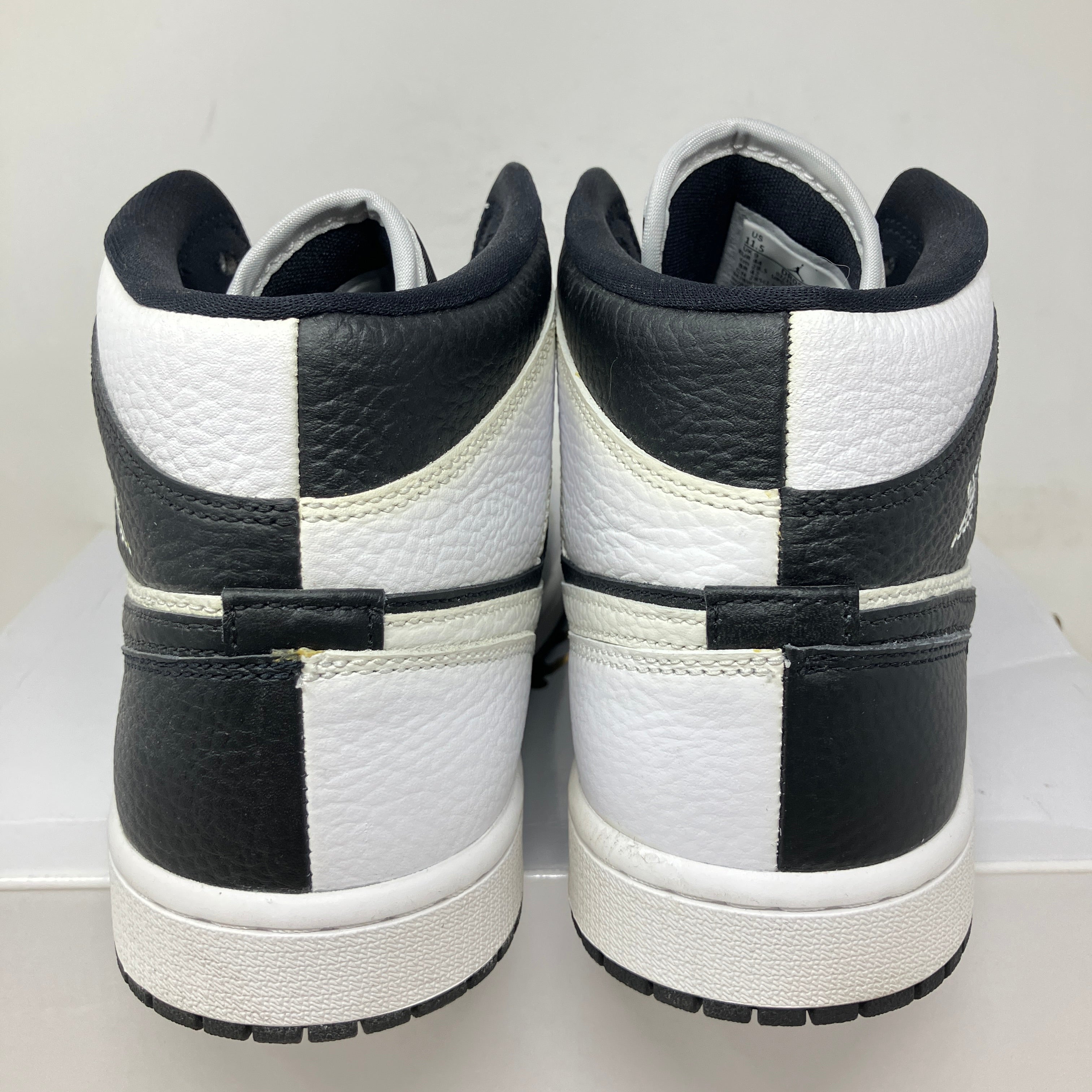 Jordan 1 Mid Split Black White (Women's)