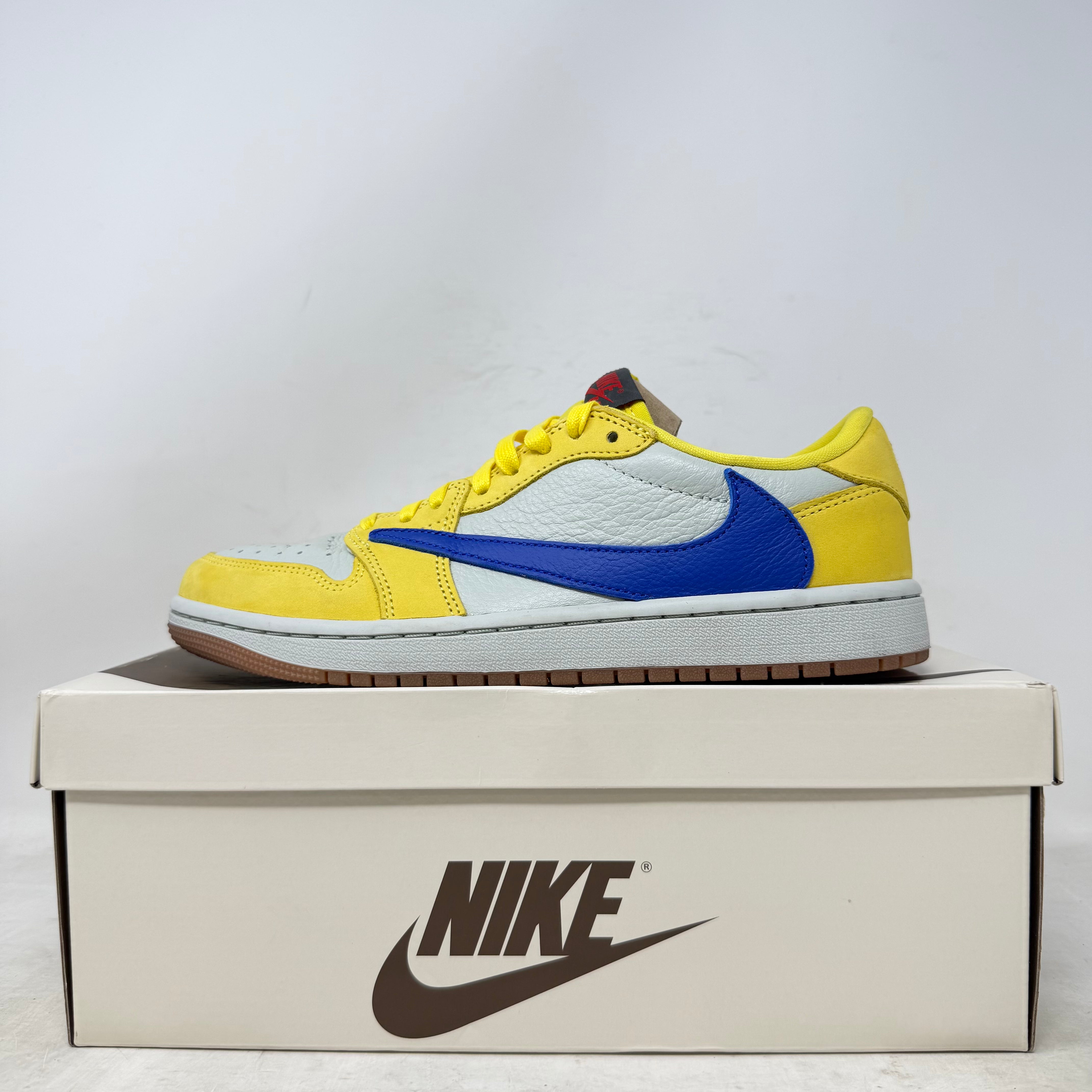 Jordan 1 Retro Low OG SP Travis Scott Canary (Women