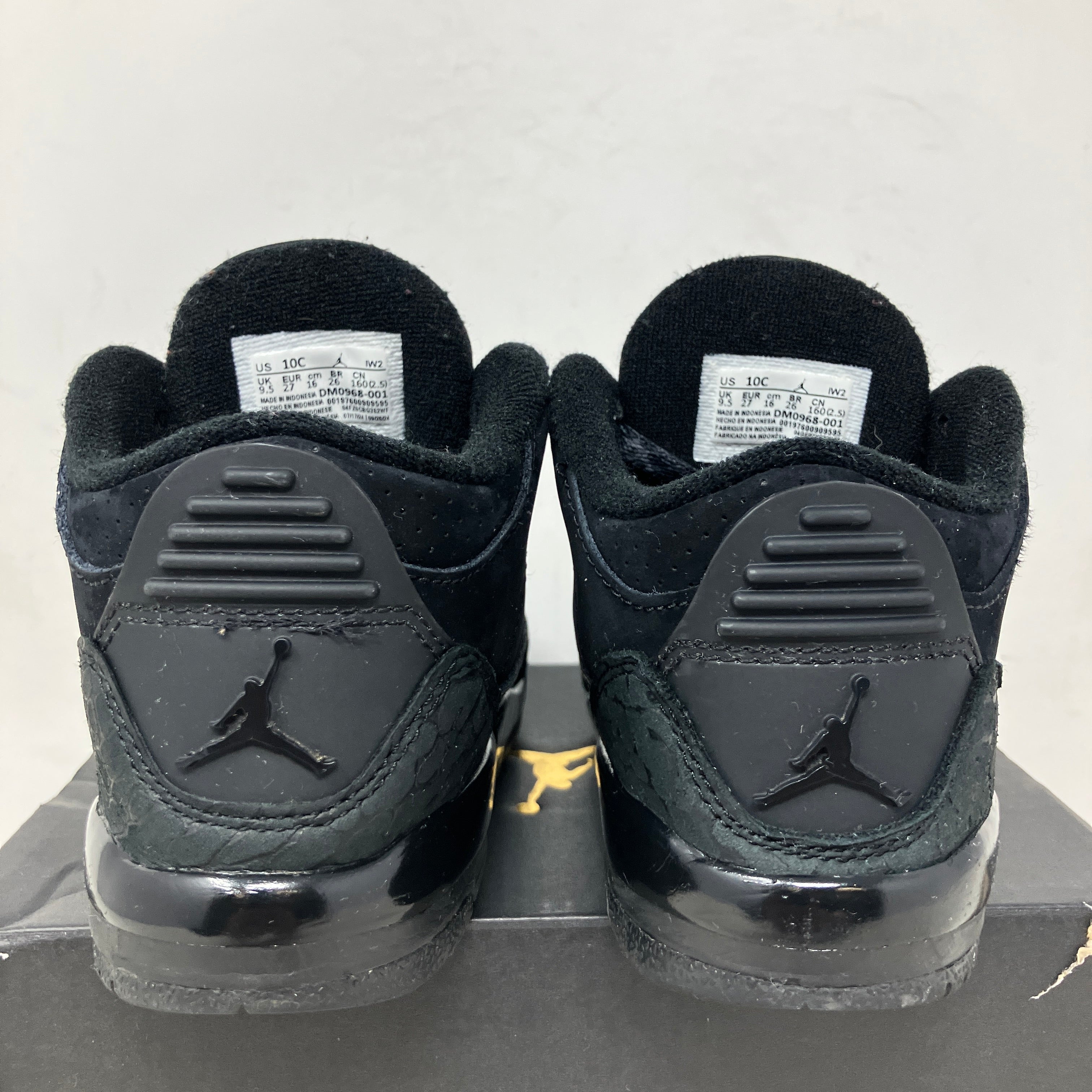 Jordan 3 Retro Black Cat (2025) (TD)