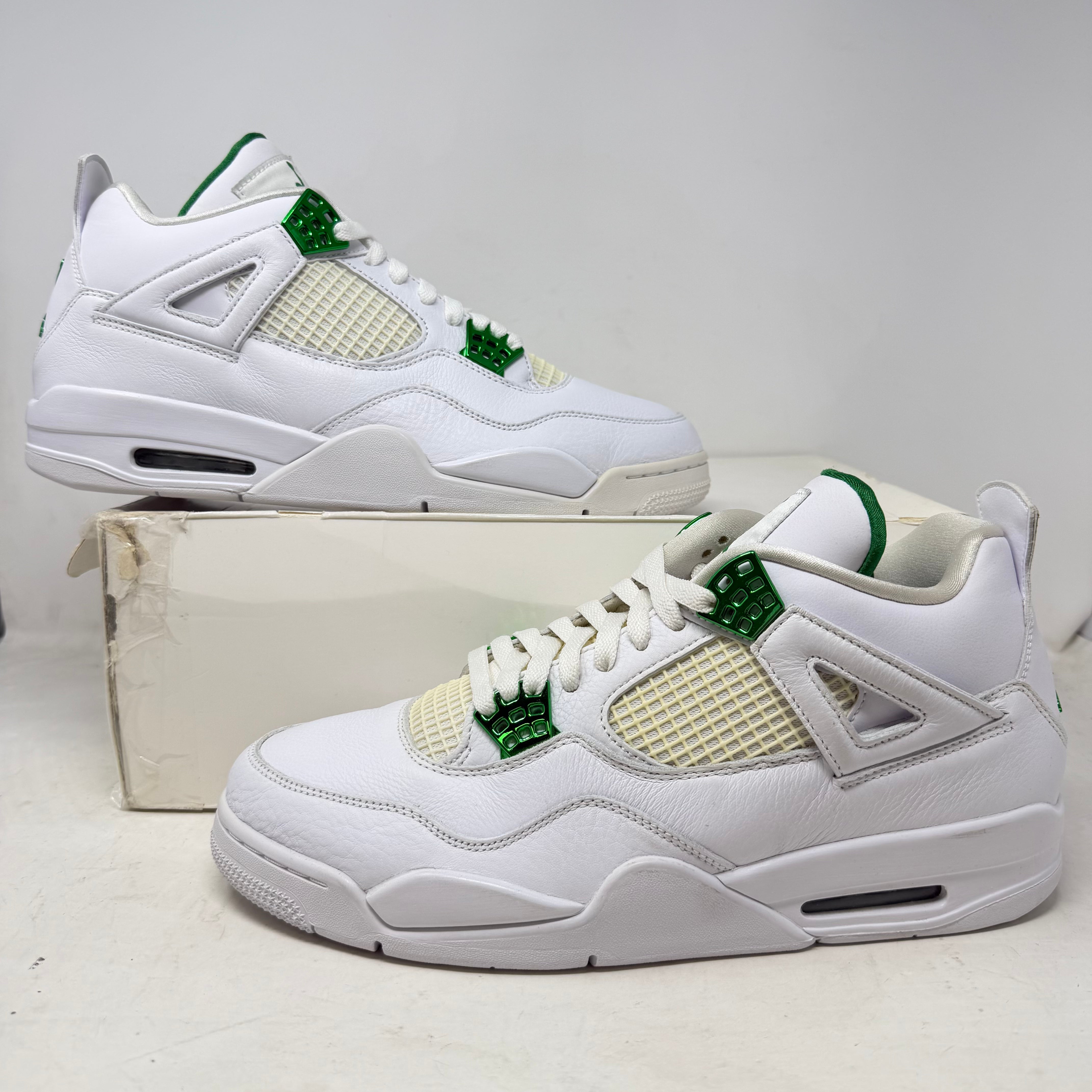 Jordan 4 Retro Metallic Green