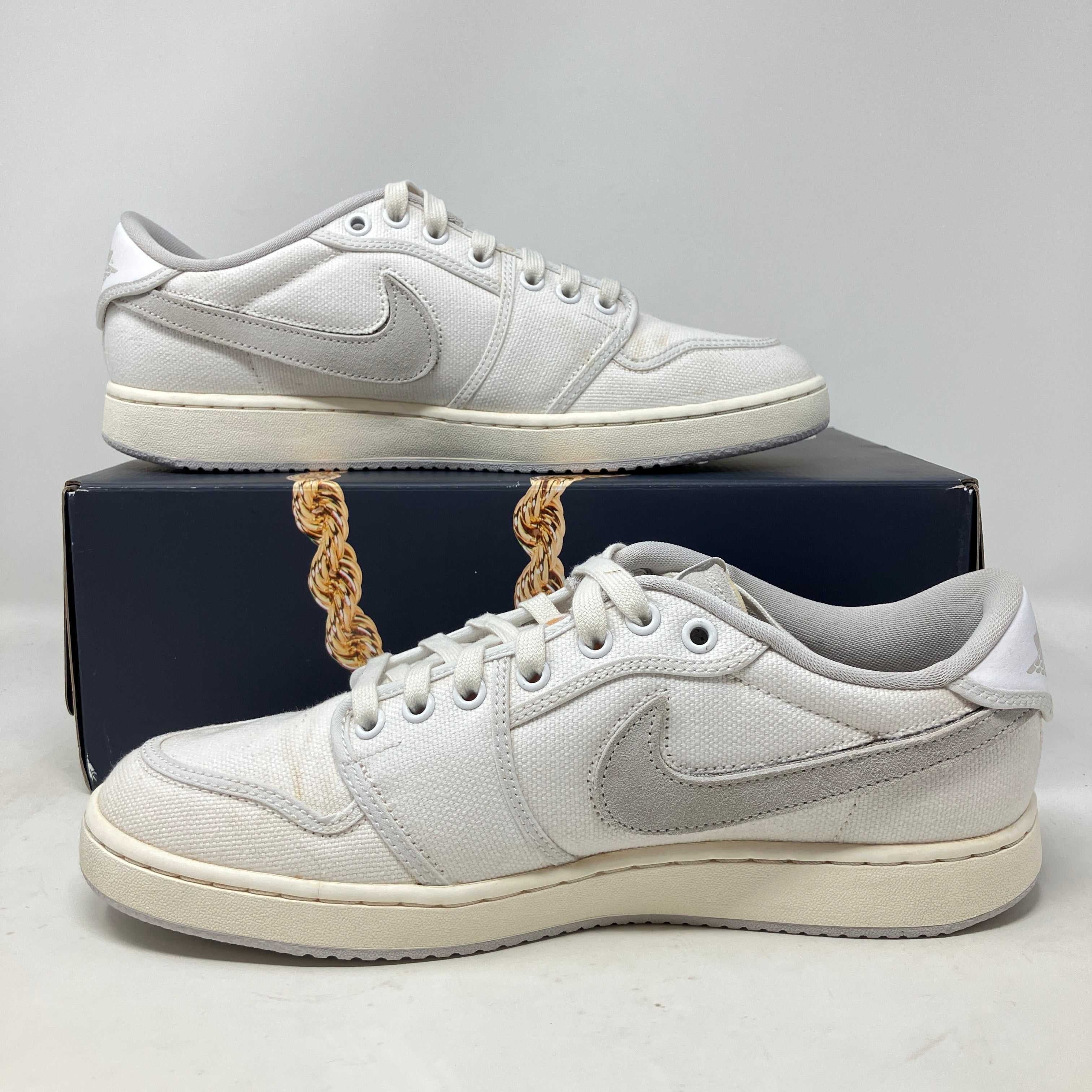 Jordan 1 Retro AJKO Low SP Union White Canvas