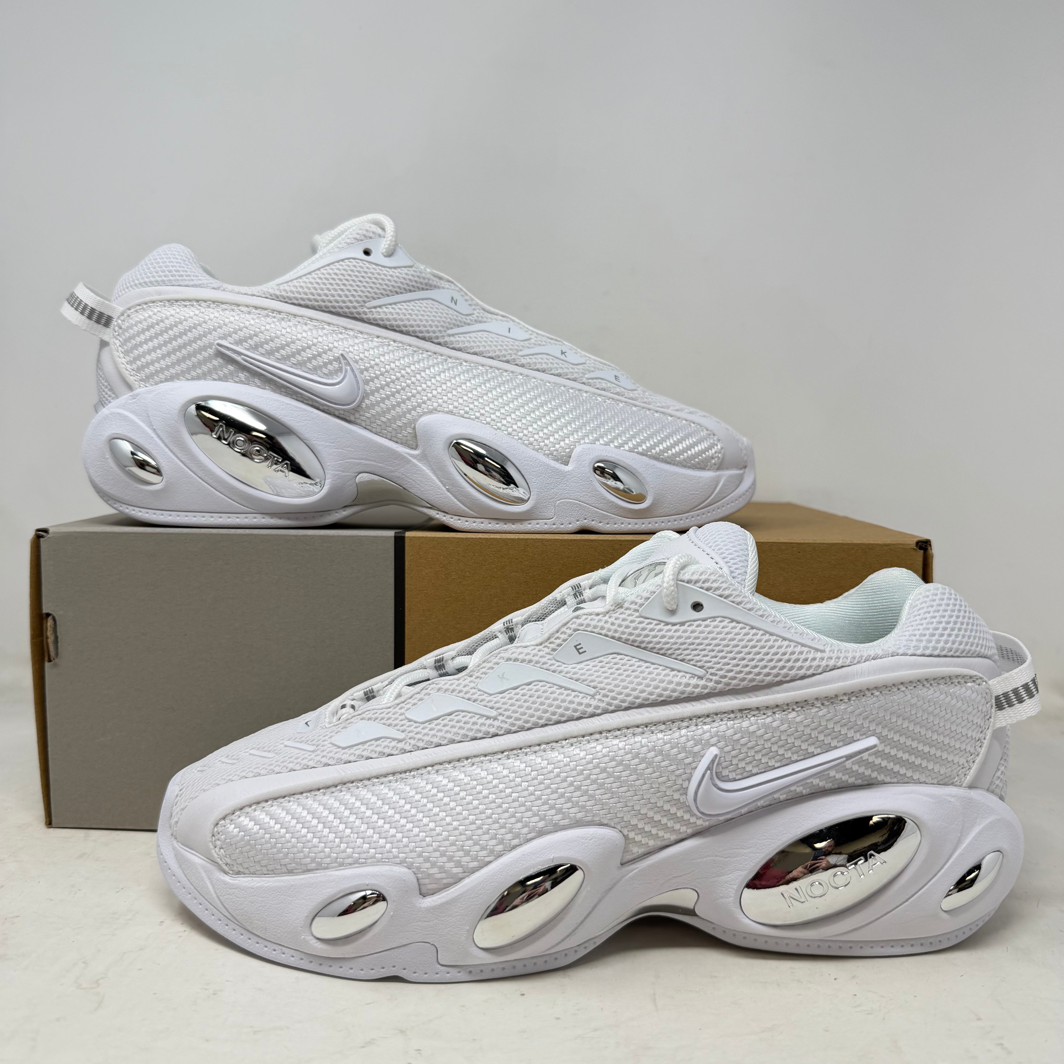 Nike NOCTA Glide Drake White Chrome