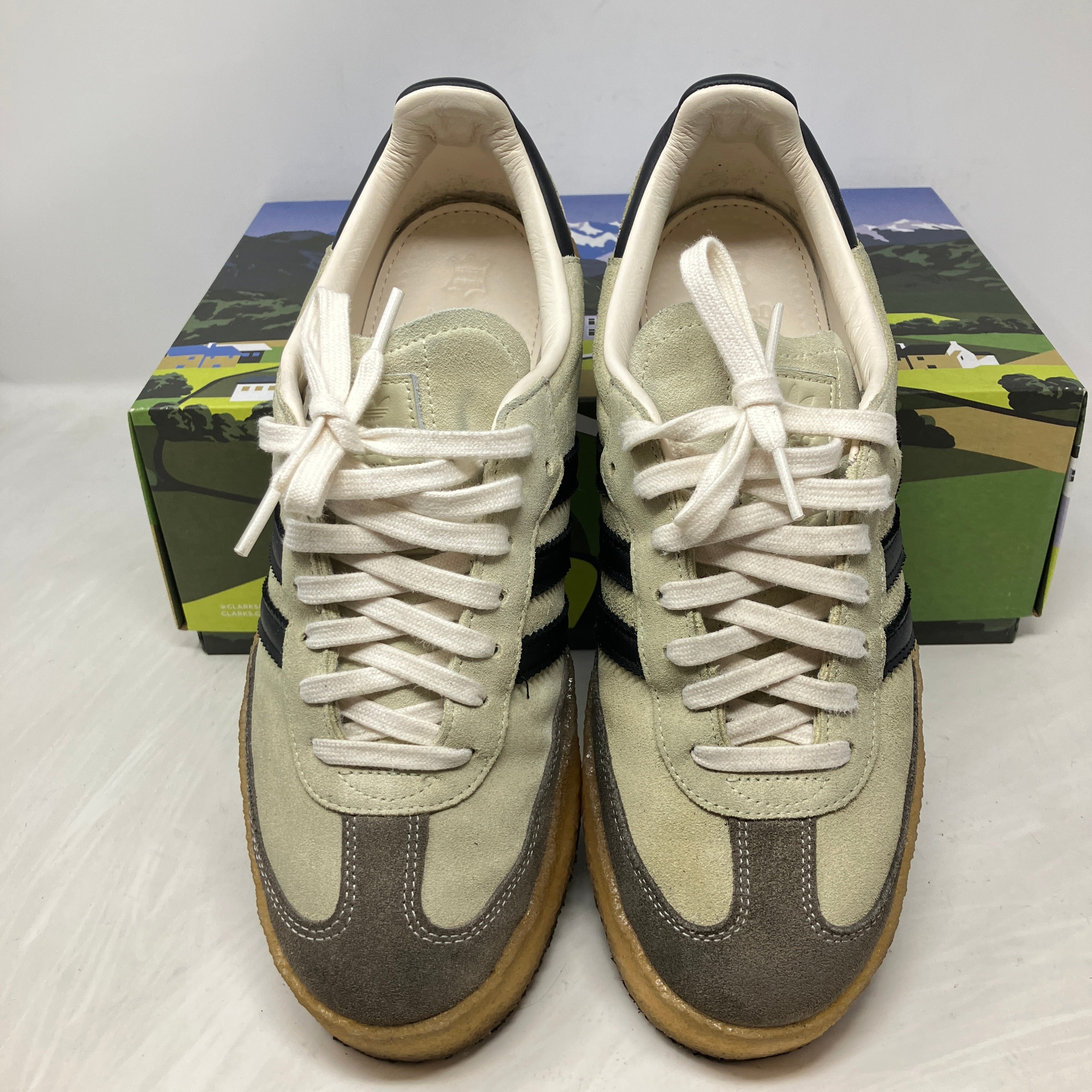 adidas Clarks 8th Street Samba by Ronnie Fieg Kithmas White Black