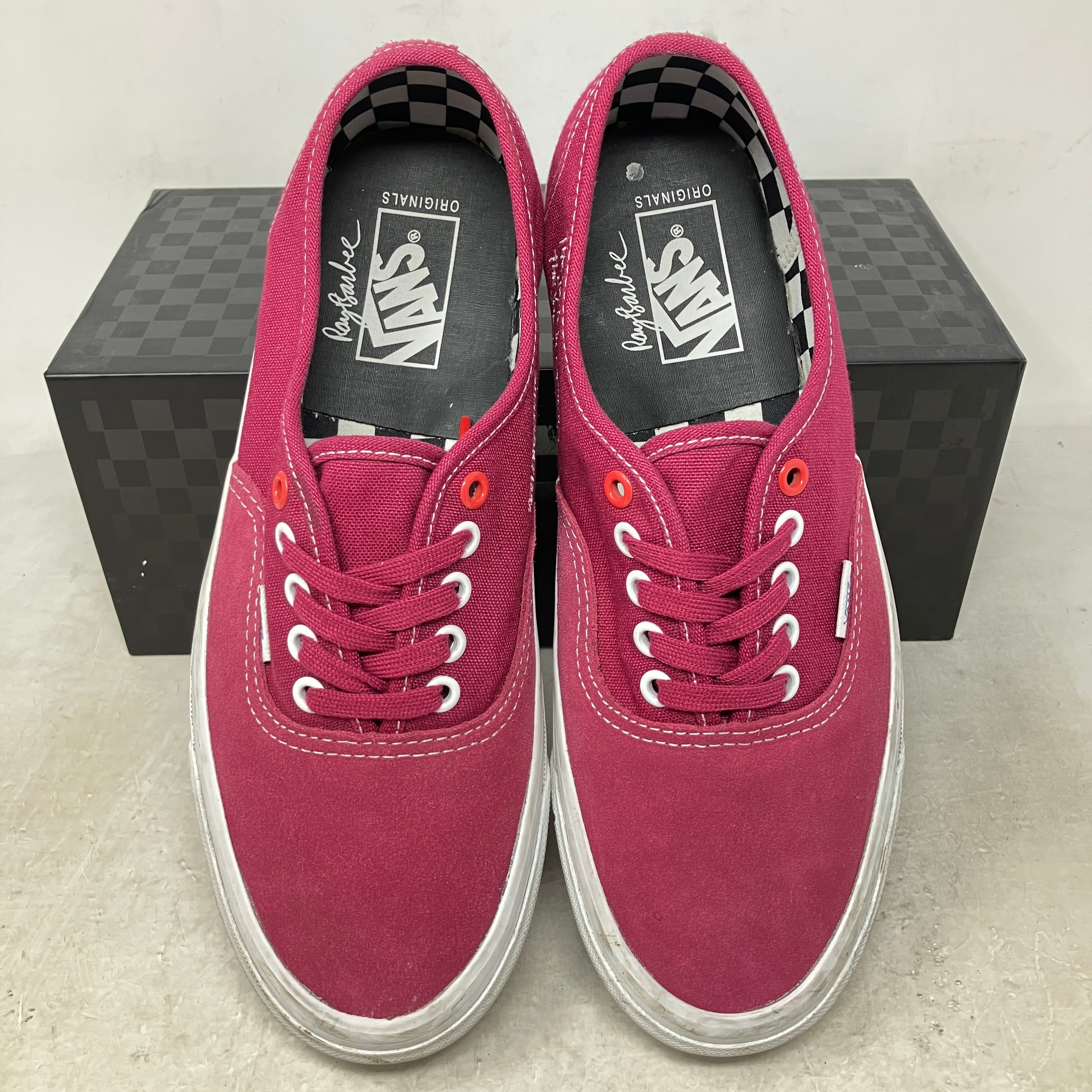 Vans OG Authentic LX Ray Barbee Leica Red