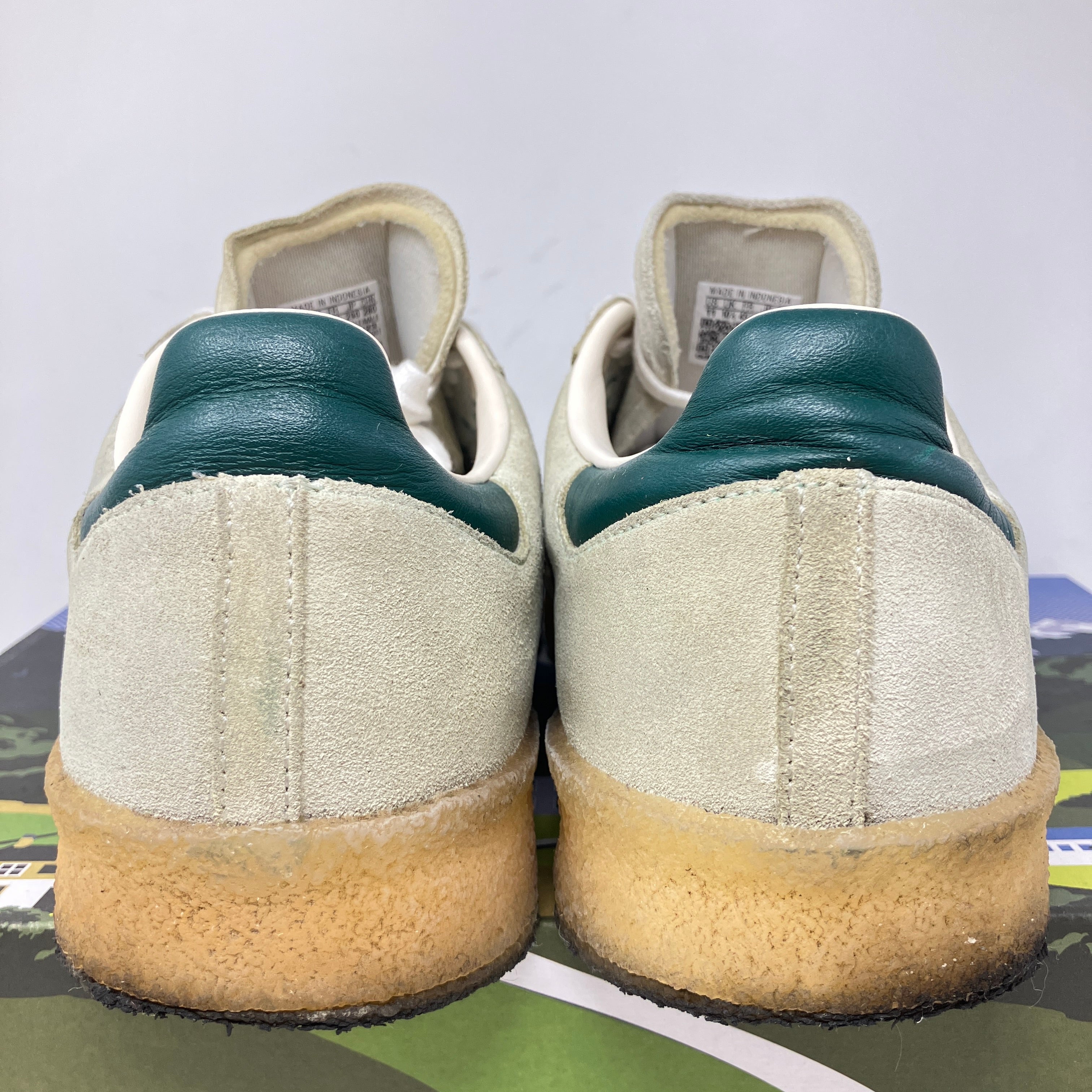 adidas Clarks 8th Street Samba by Ronnie Fieg Chalk White Green